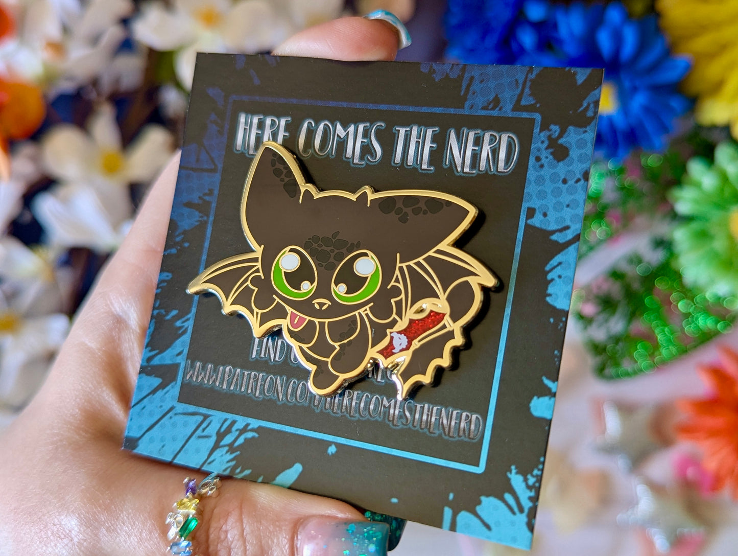 *MEGA* No Toof - Enamel Pin