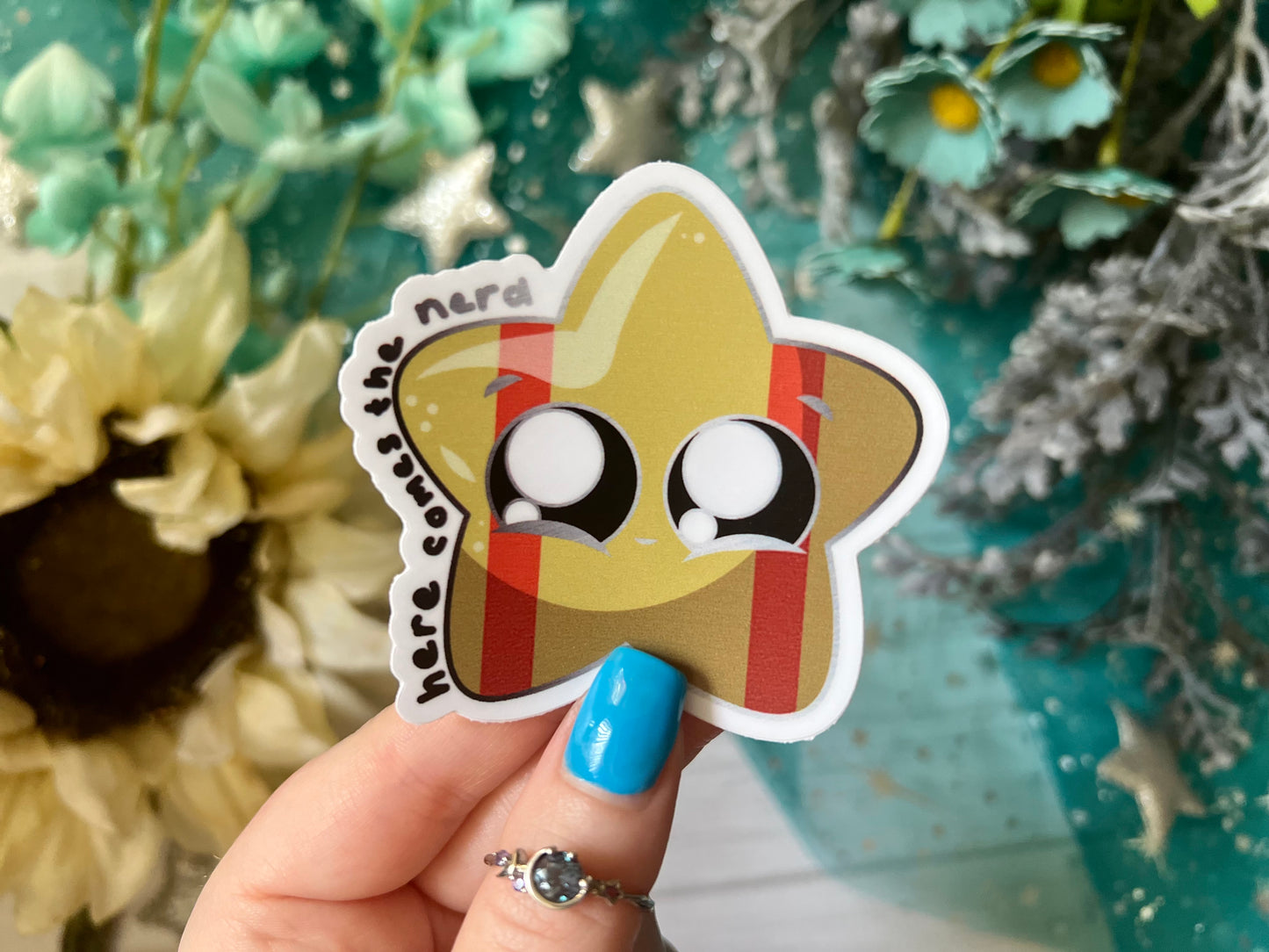 Long Nose, Star Chonk - Vinyl Sticker (FREEEEE Shipping!)