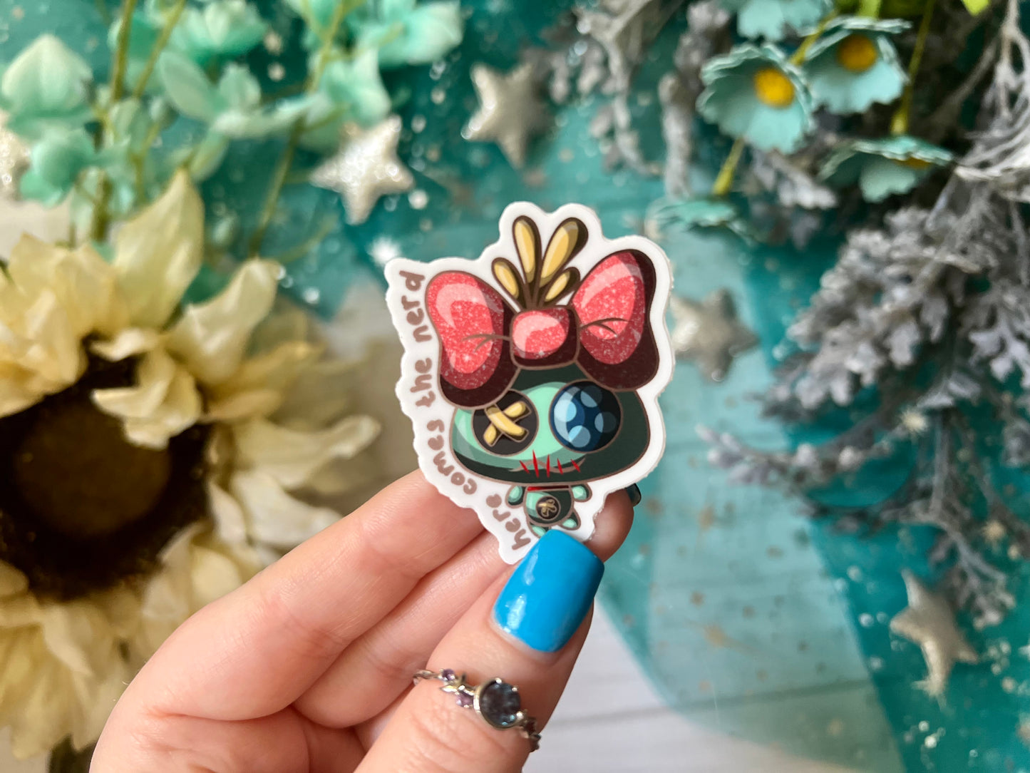 *MINI* Handmade Doll - Vinyl Sticker (FREEEEE Shipping!)