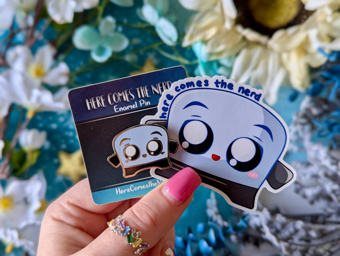 *MINI* Tiny Fearless Home Appliance - Enamel Pin