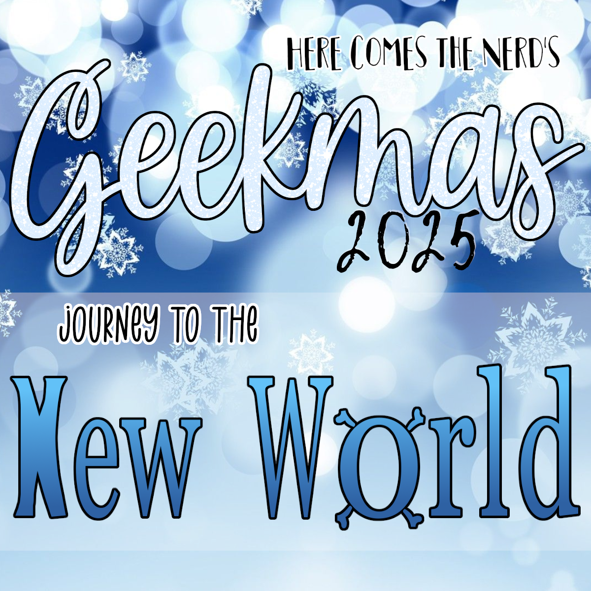 *PREORDER* Journey to the New World, Here Comes the Nerd's 2 Days of Geekmas - Blind Box Advent Calendar