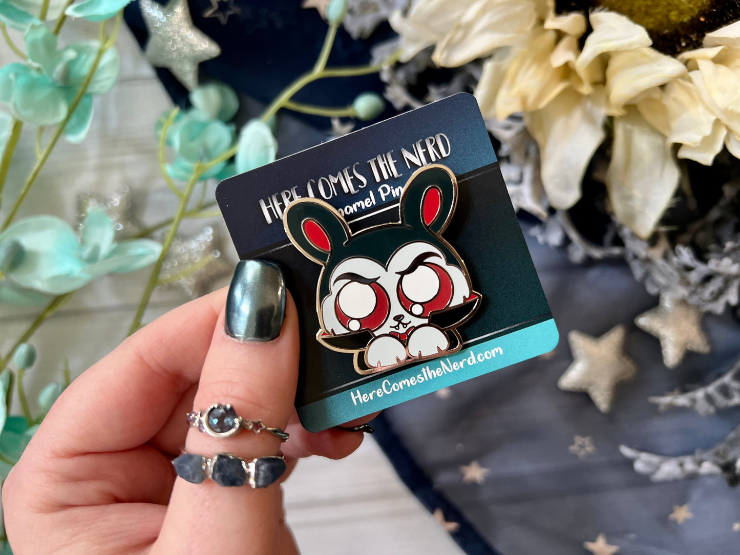 Bunnacula - Enamel Pin