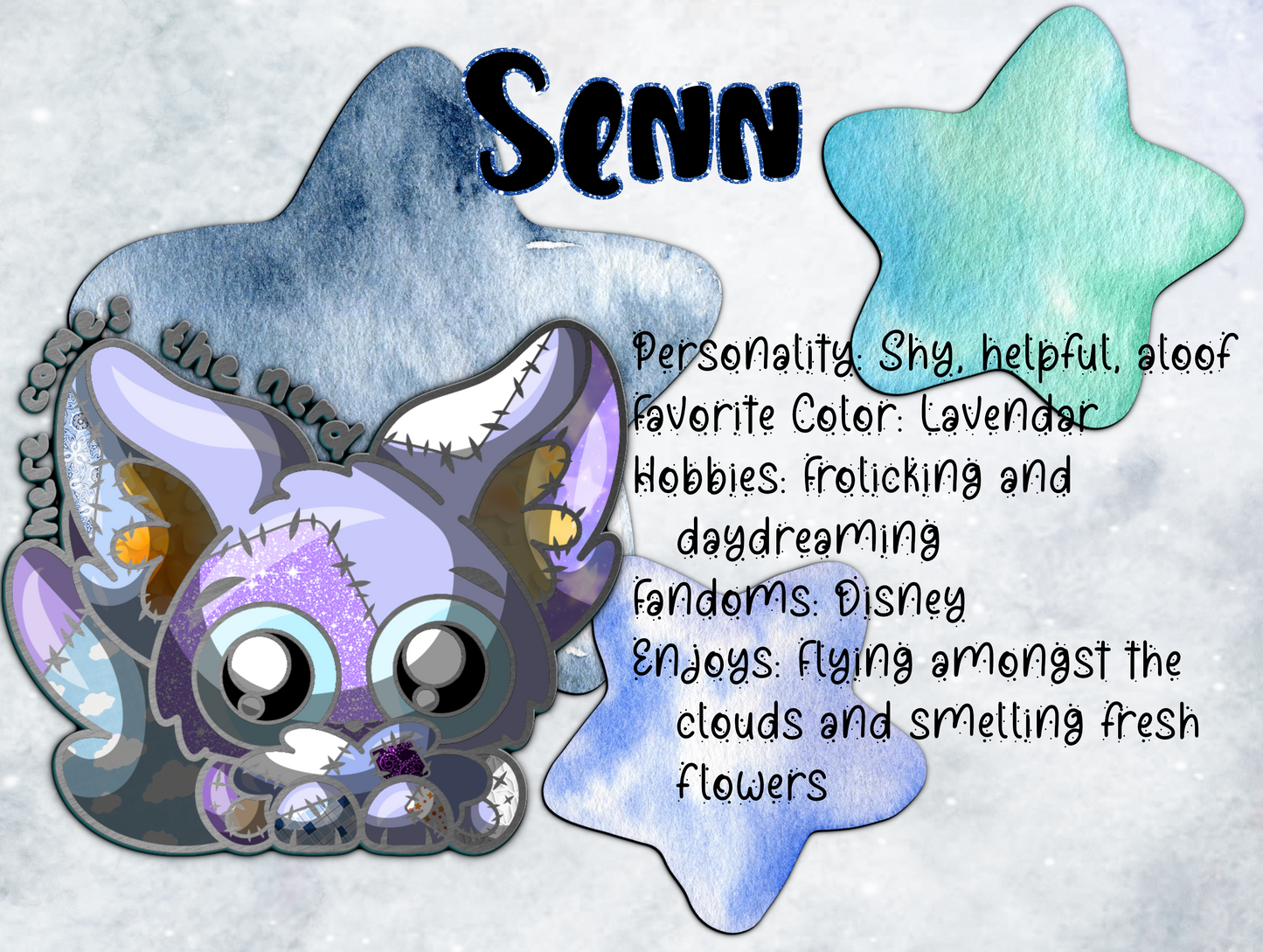 Senn, Peek-a-Boo - Vinyl Sticker (FREEEEE Shipping!)