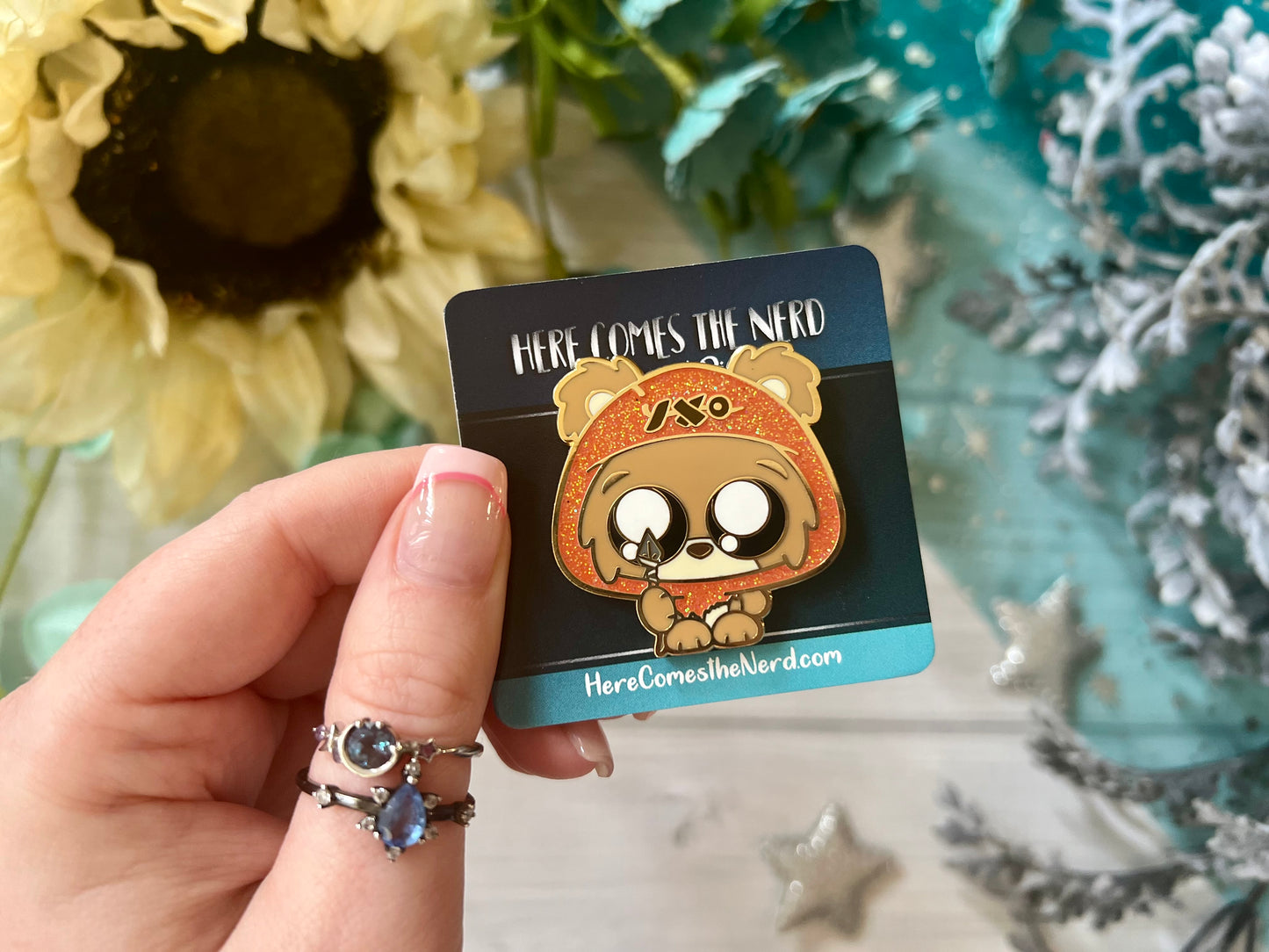 Fuzzy Warrior - Enamel Pin