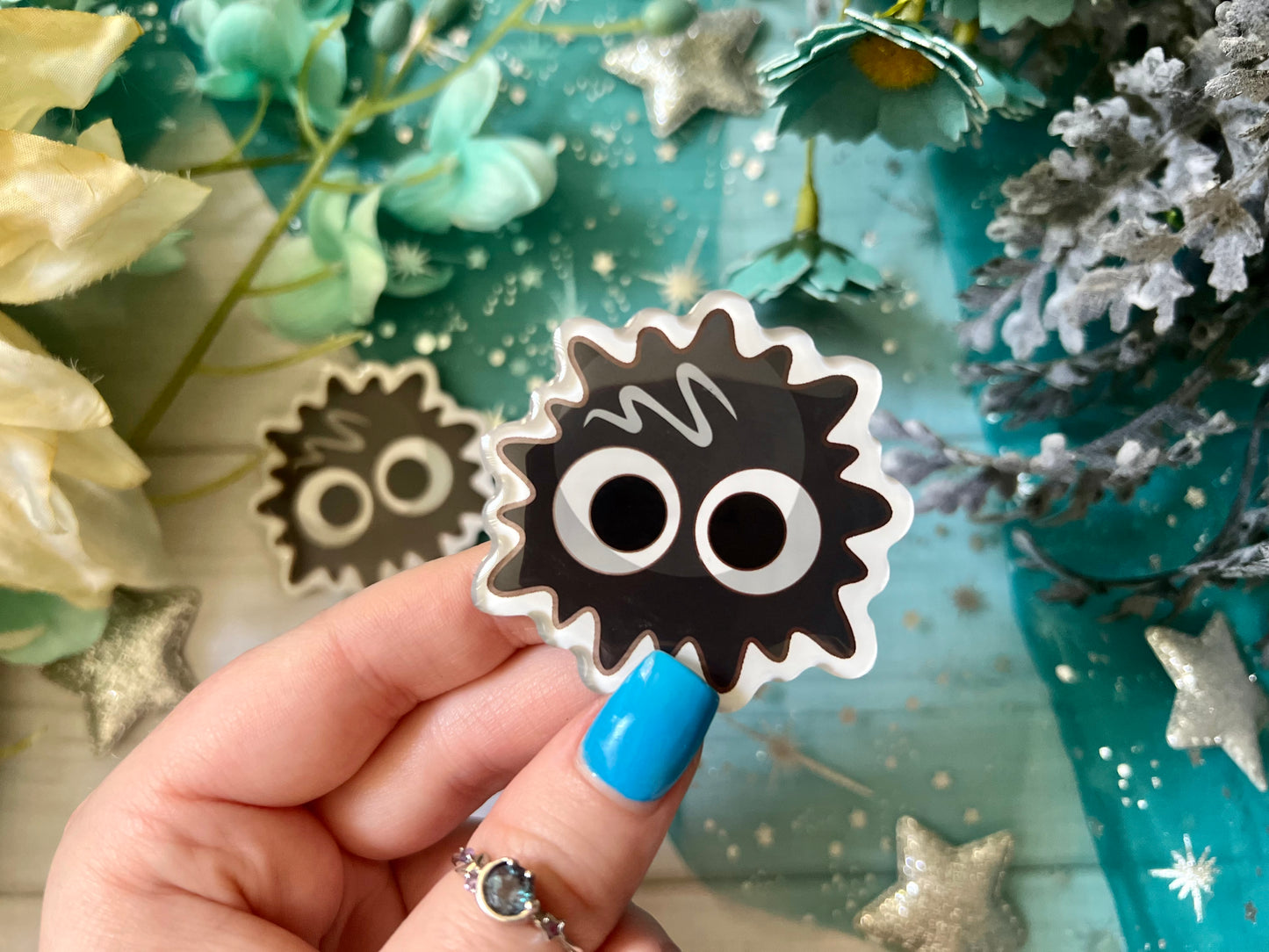 *MINI* Ink Blob - Acrylic Magnet