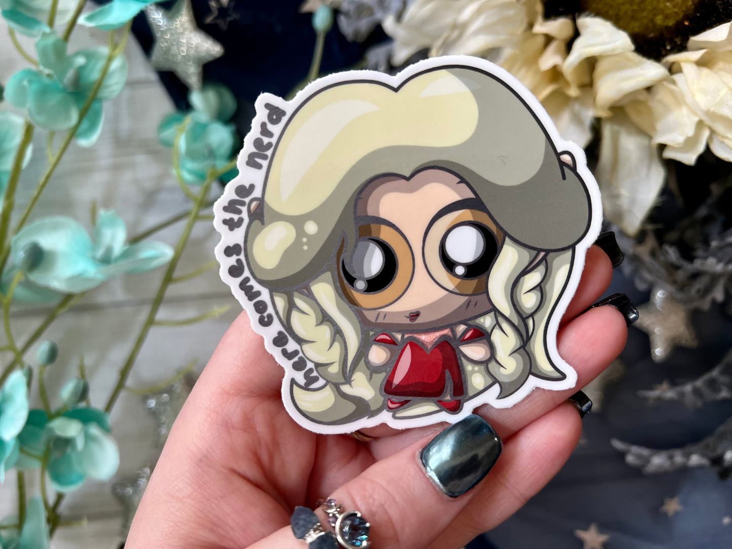 Third in Command - Vinyl Sticker (FREEEEE Shipping!)