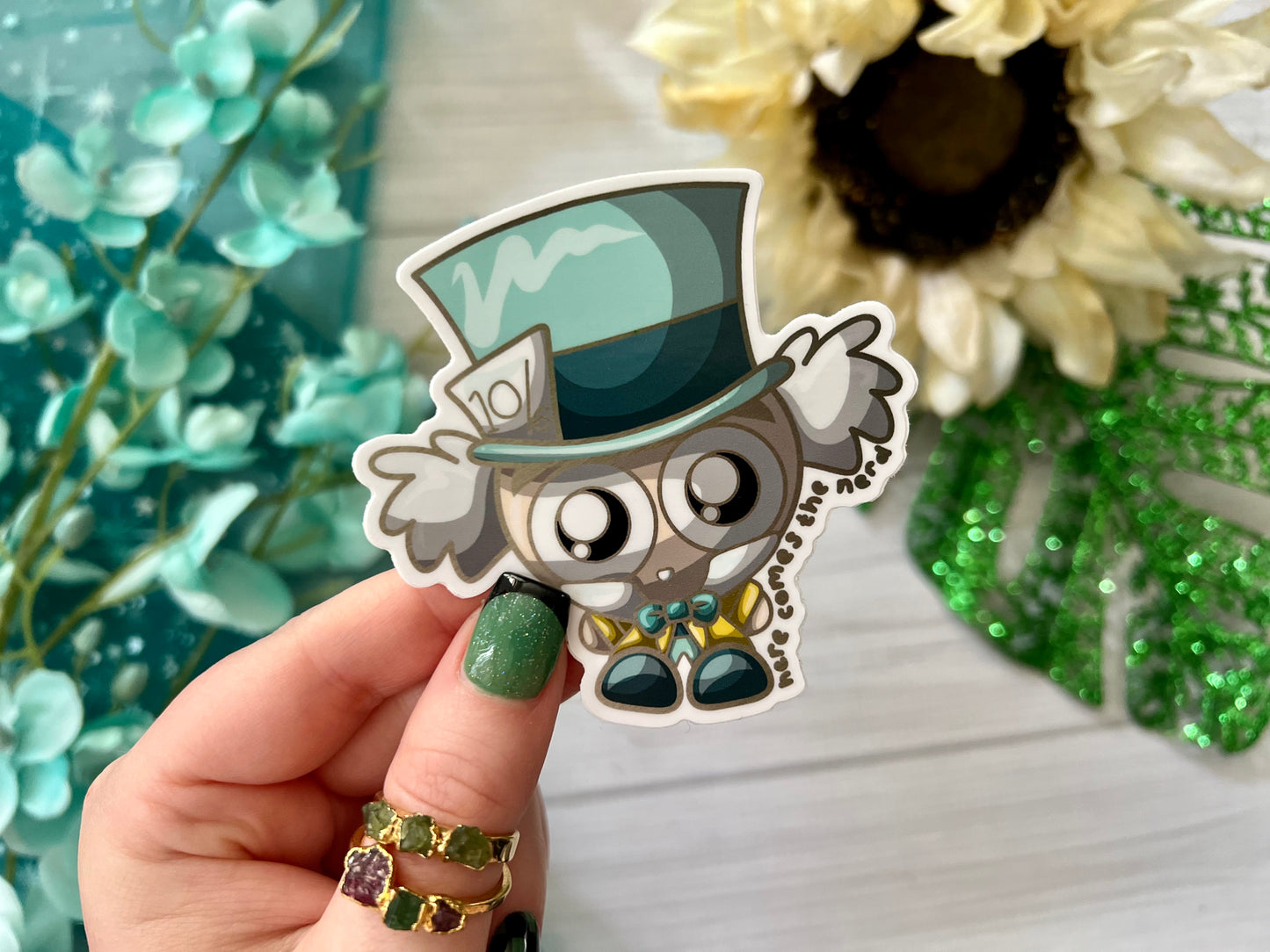 Hat Collector - Vinyl Sticker (FREEEEE Shipping!)