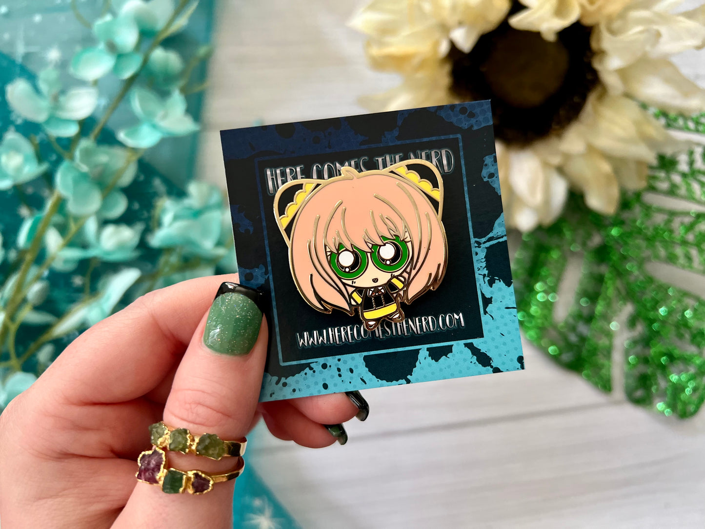 Telepathic Mini Spy - Enamel Pin