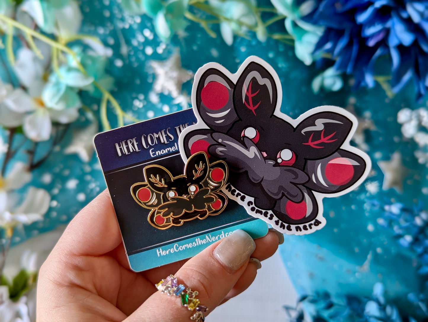Mothman - Vinyl Sticker (FREEEEE Shipping!)