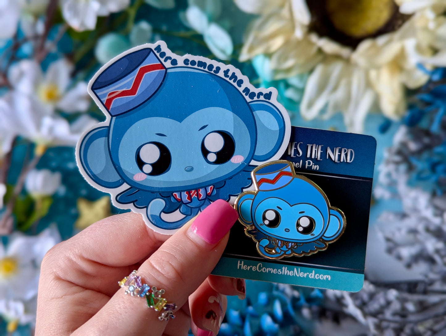 Winged Monkey - Enamel Pin