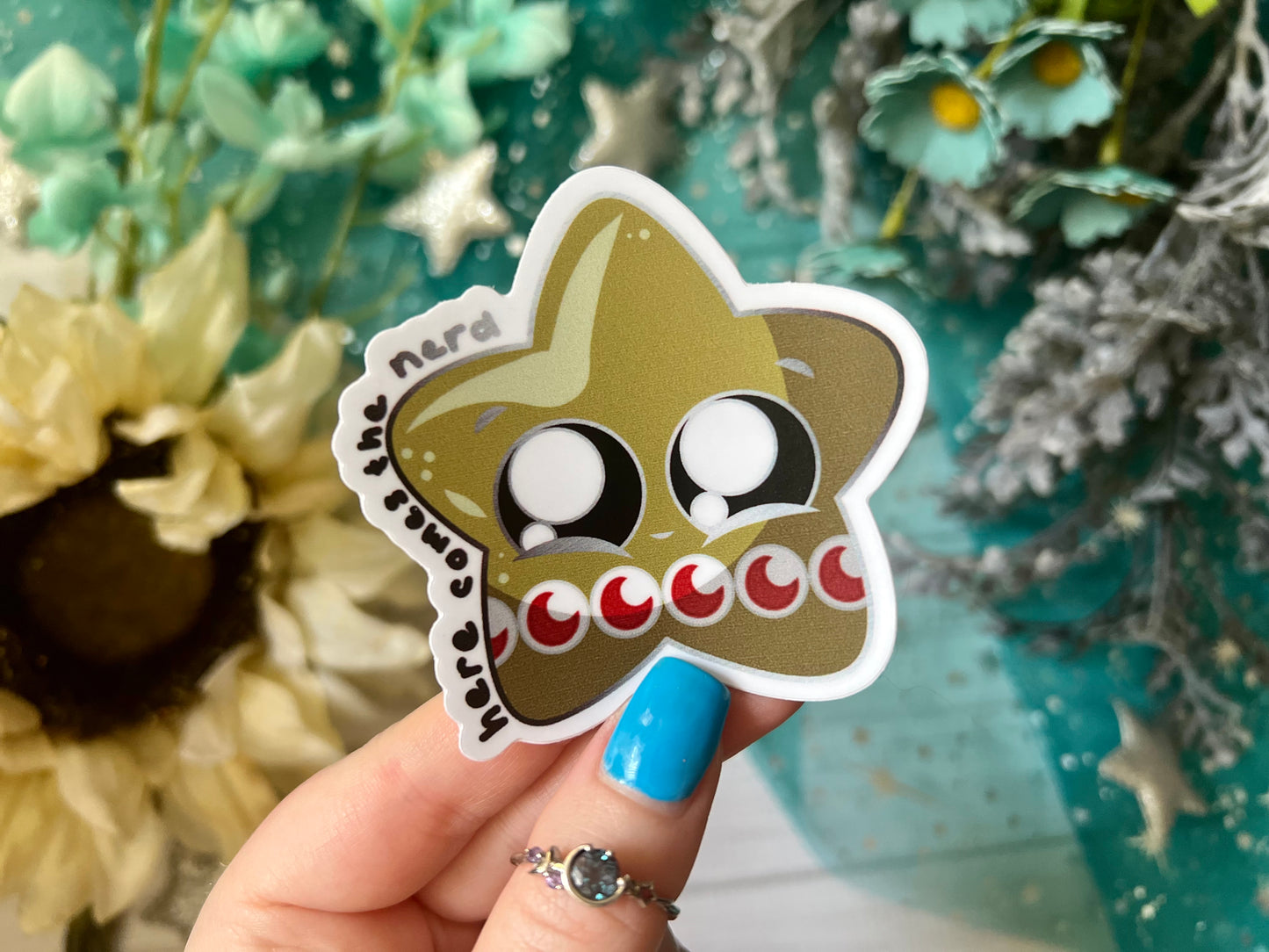 Stone Pillar, Star Chonk - Vinyl Sticker (FREEEEE Shipping!)
