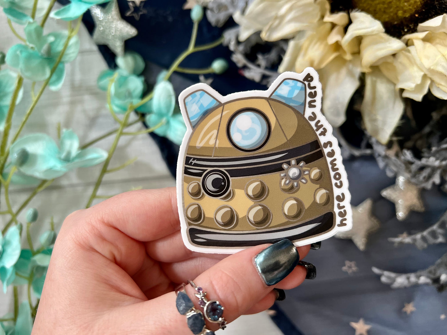*MINI* Murder Machine - Vinyl Sticker (FREEEEE Shipping!)