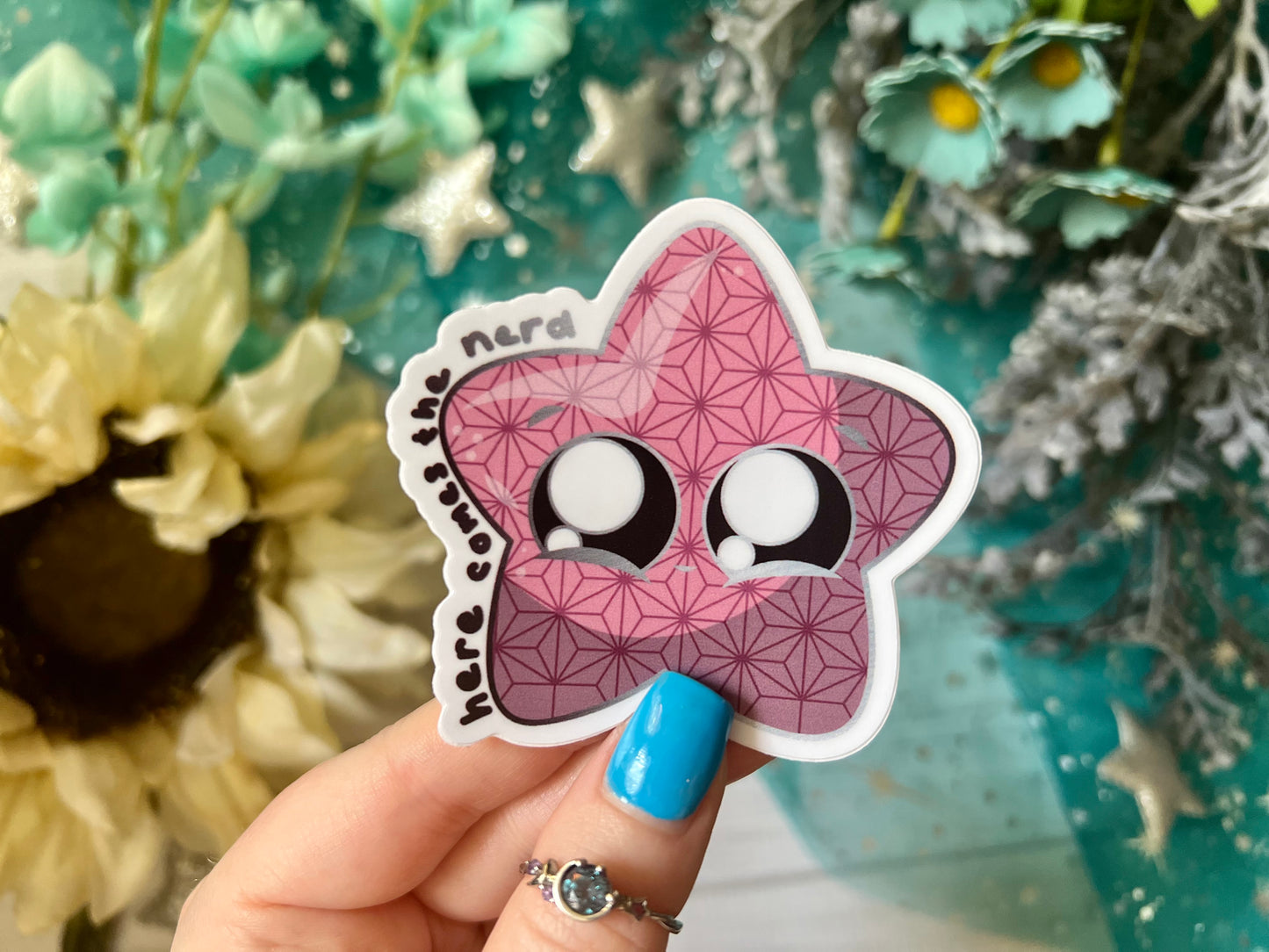 Almost Human, Star Chonk - Vinyl Sticker (FREEEEE Shipping!)