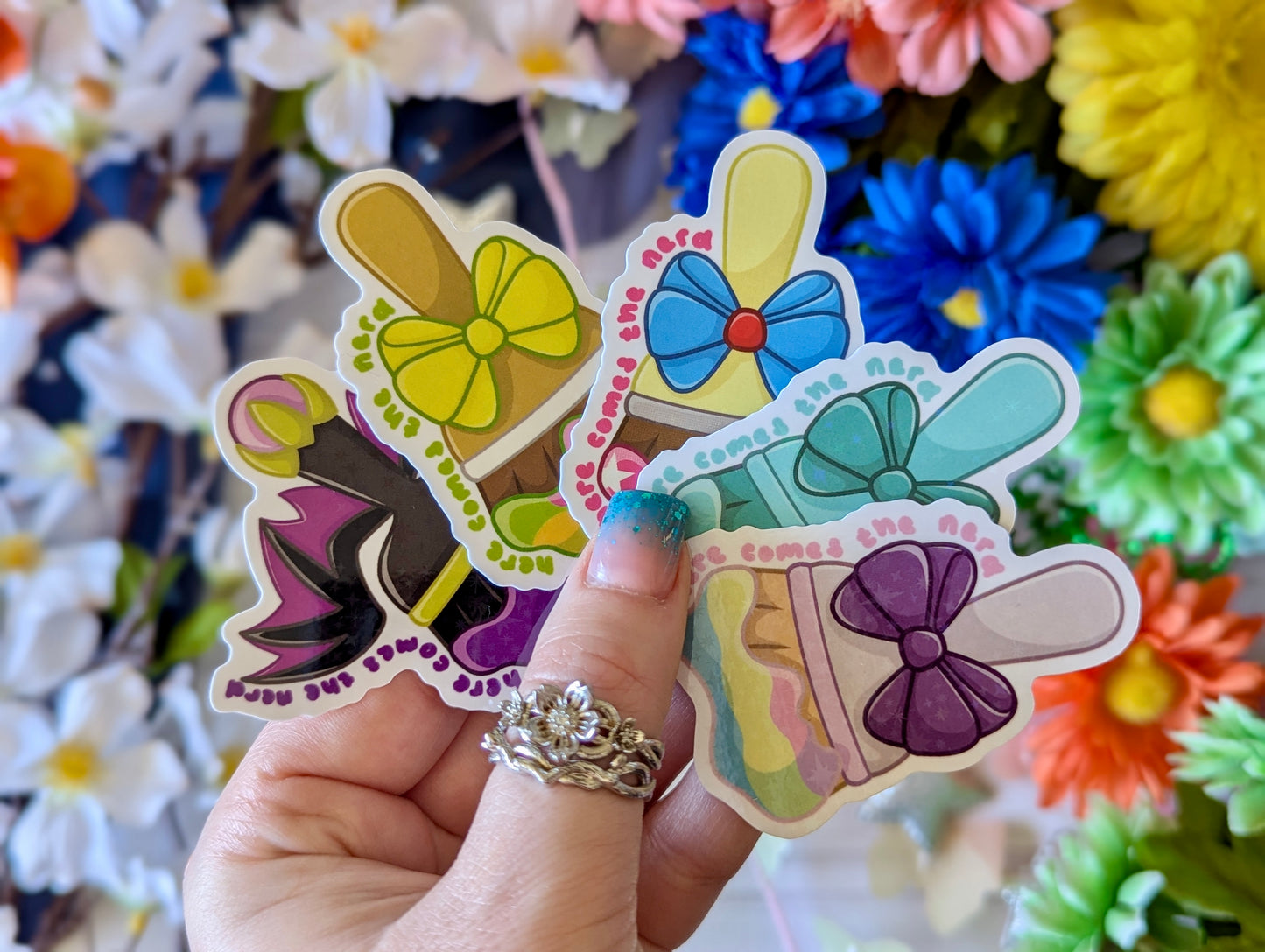 *MEGA SET* Painted Collection, Pixel Pets - (10) Enamel Pins & (10) Sticker Set