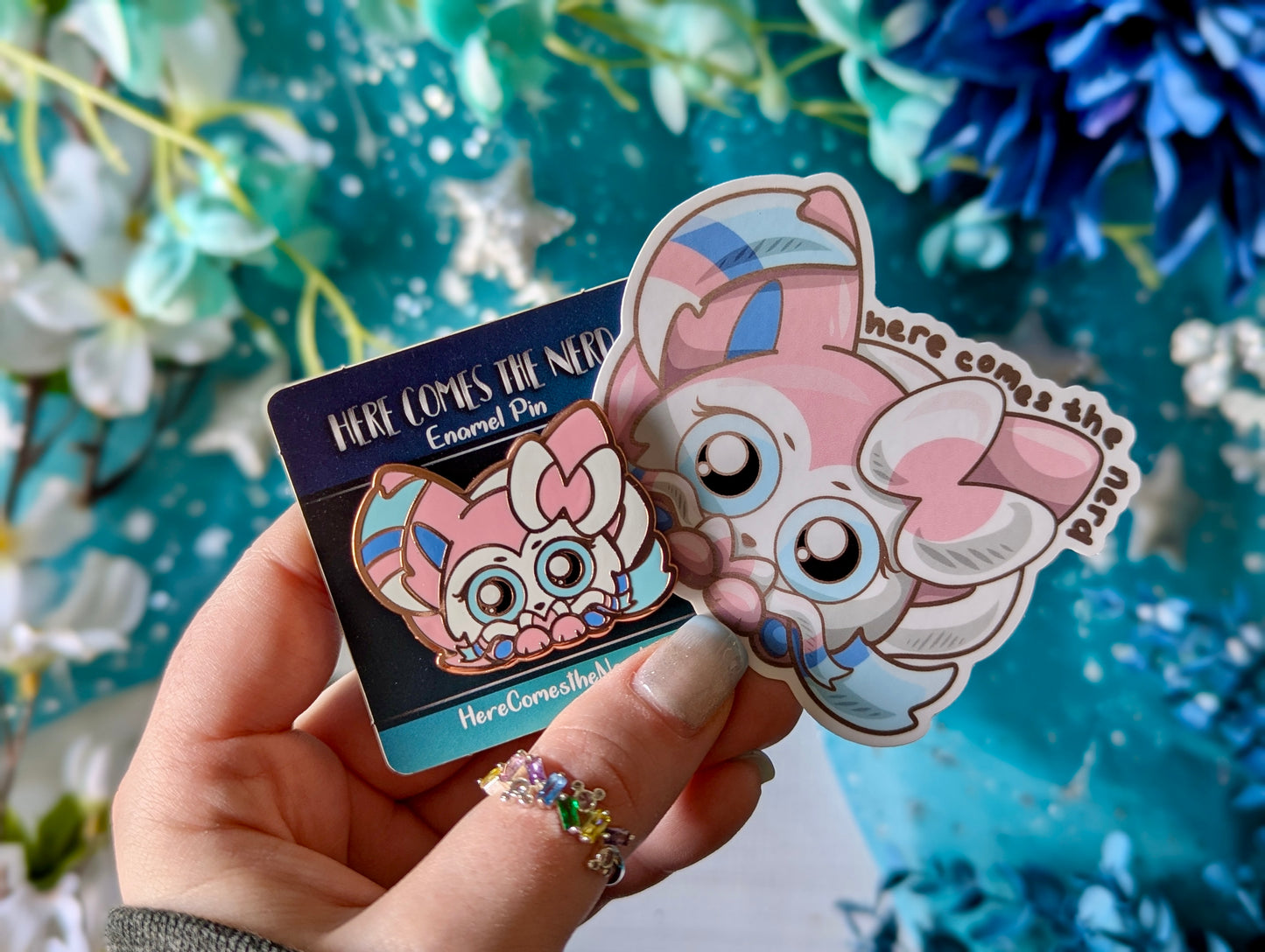 Fairy Floof - Enamel Pin