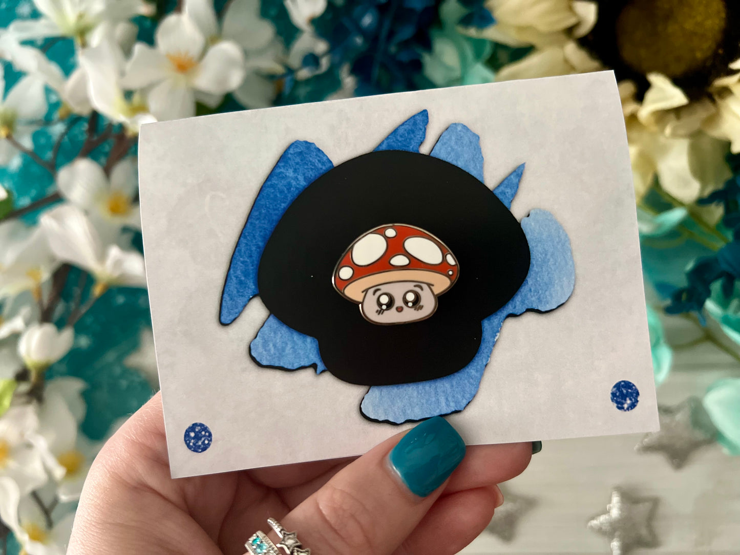 *Mystery Pin* Plushroom (Series 1: Rainbow) - Enamel Pin(s)
