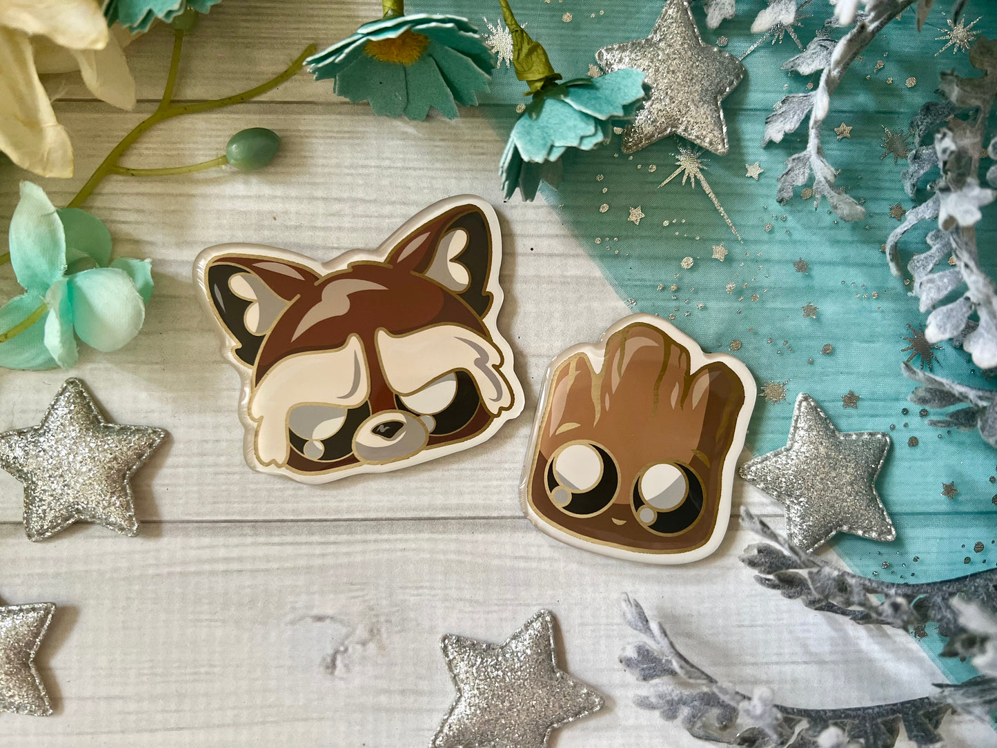 Trash Panda - Acrylic Magnet