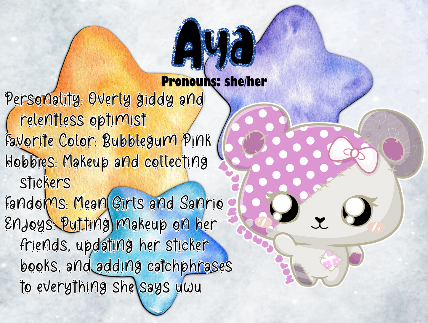 Aya, From the Stars Above* - Enamel Pin