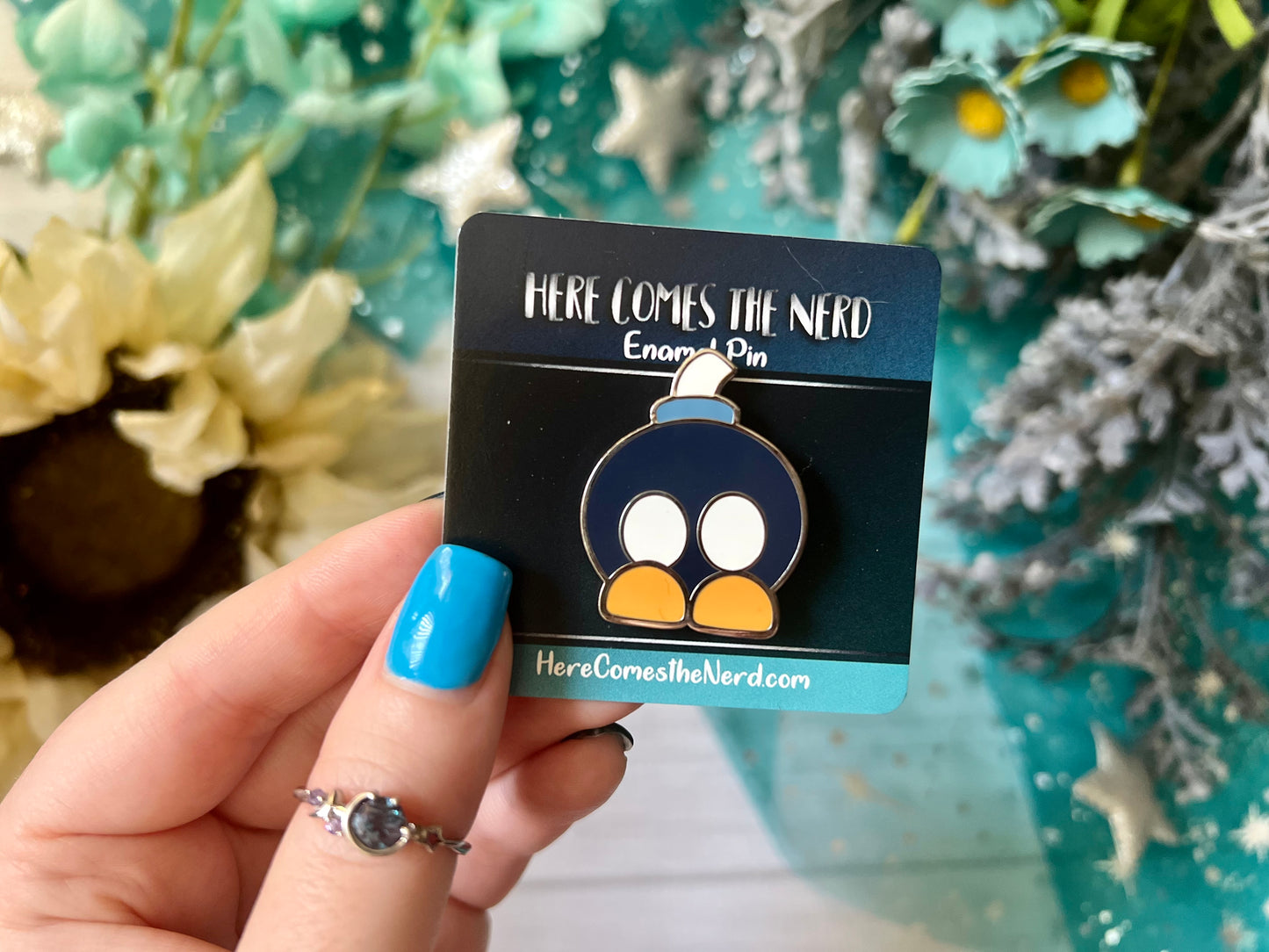 *MINI* Boom - Enamel Pin