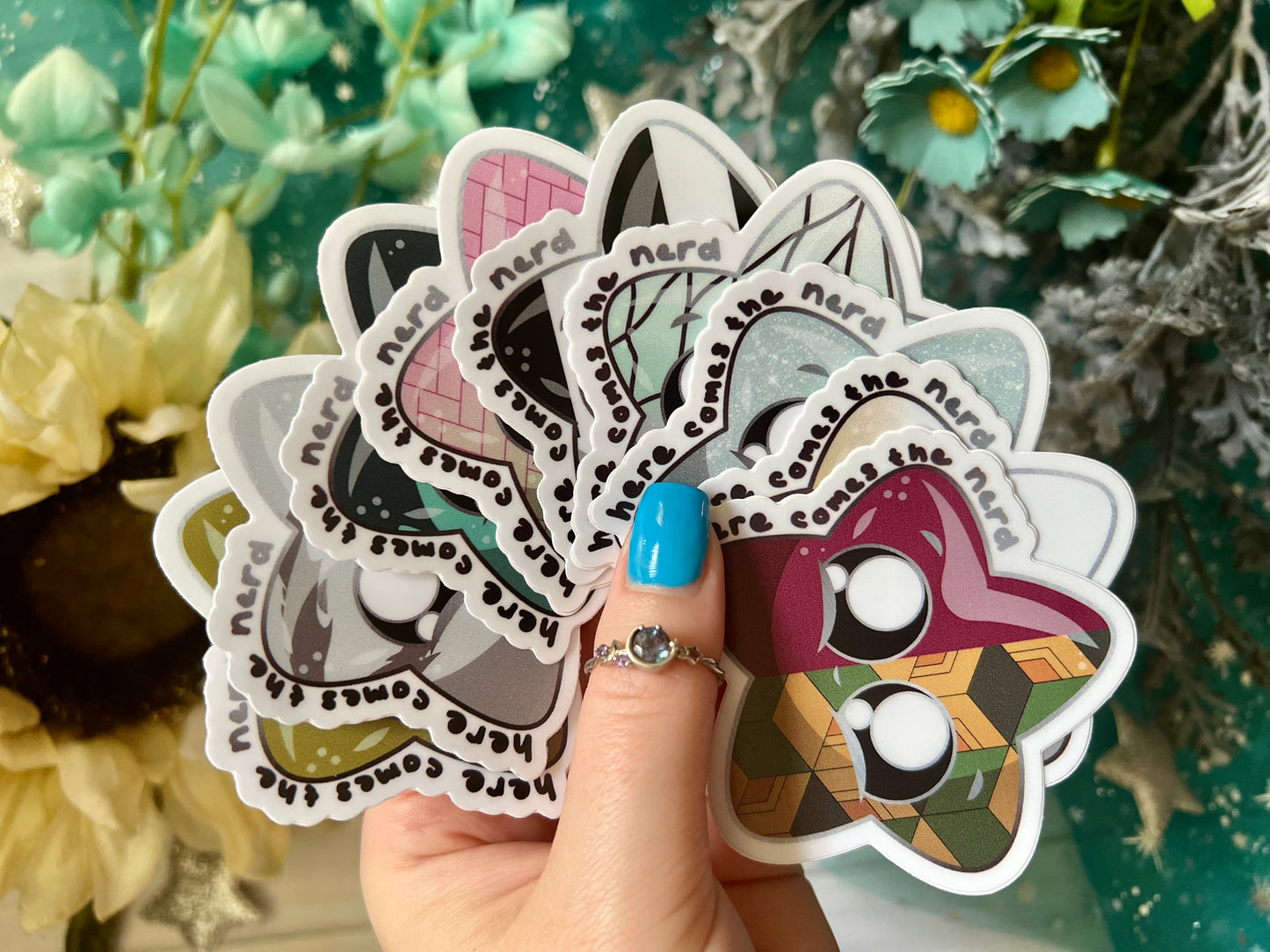 *MEGA SET* *MINI* The Pillars, Star Chonks - (9) Vinyl Stickers