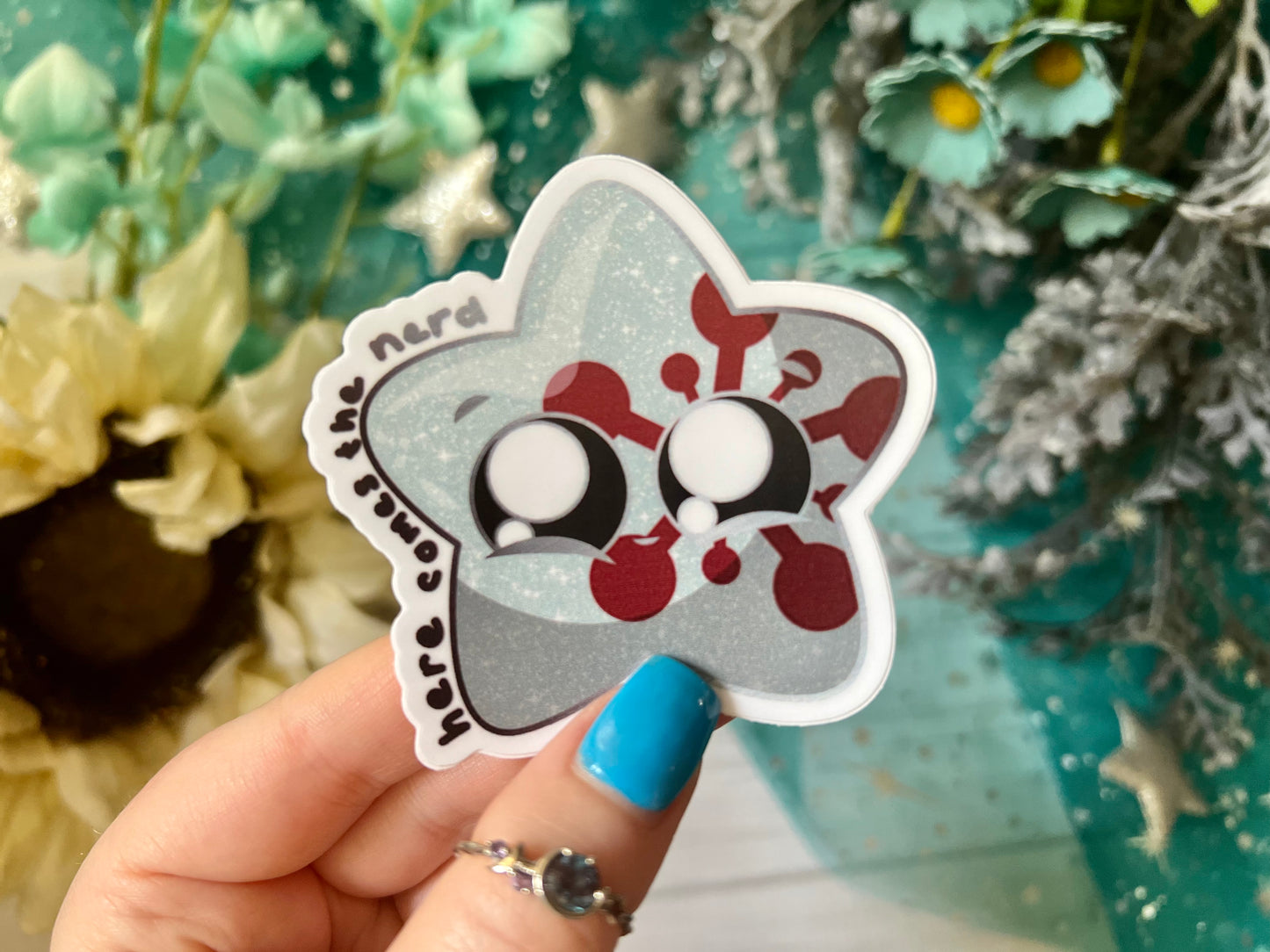 Flashy Pillar, Star Chonk - Vinyl Sticker (FREEEEE Shipping!)