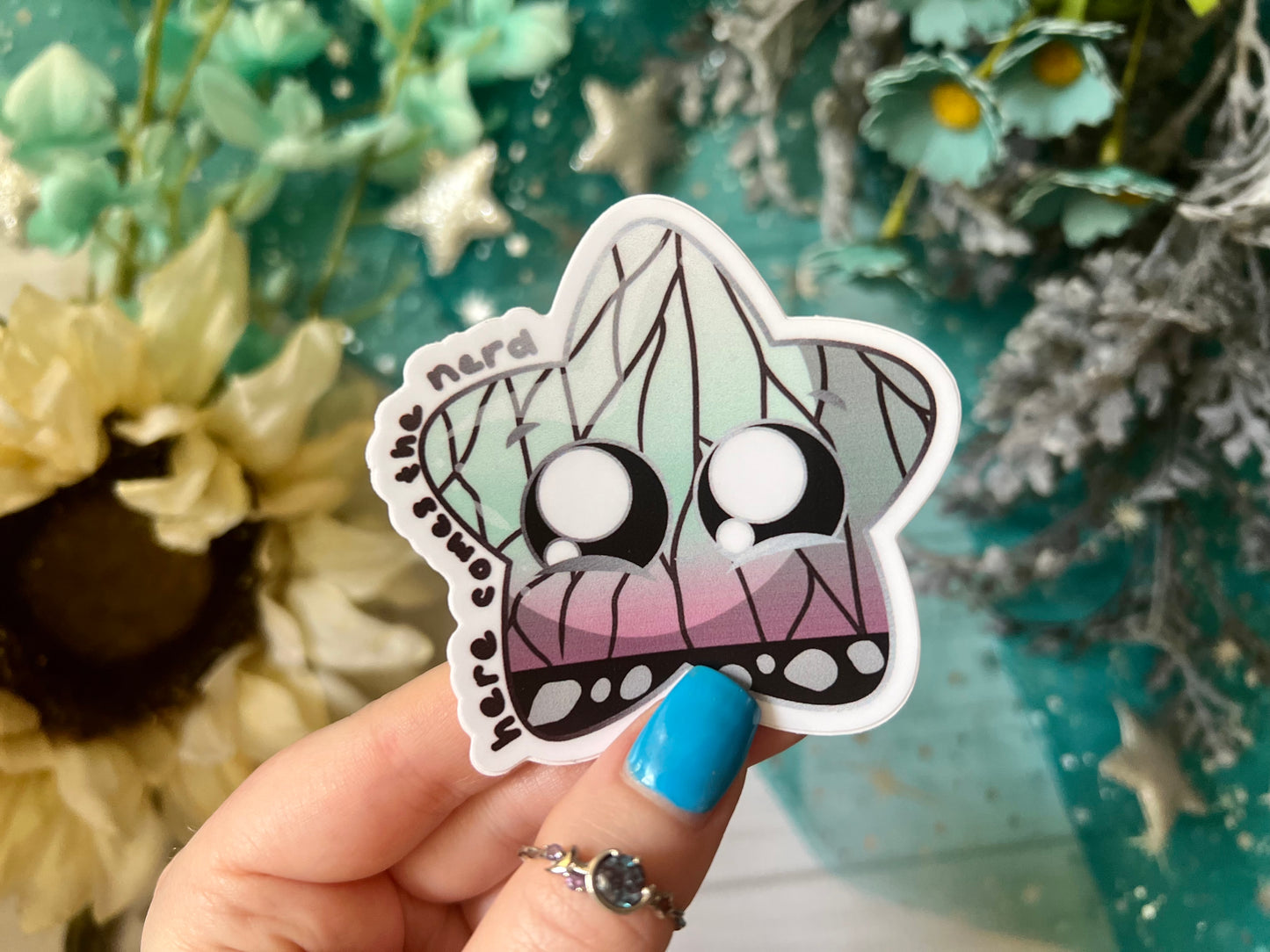 Bug Pillar, Star Chonk - Vinyl Sticker (FREEEEE Shipping!)