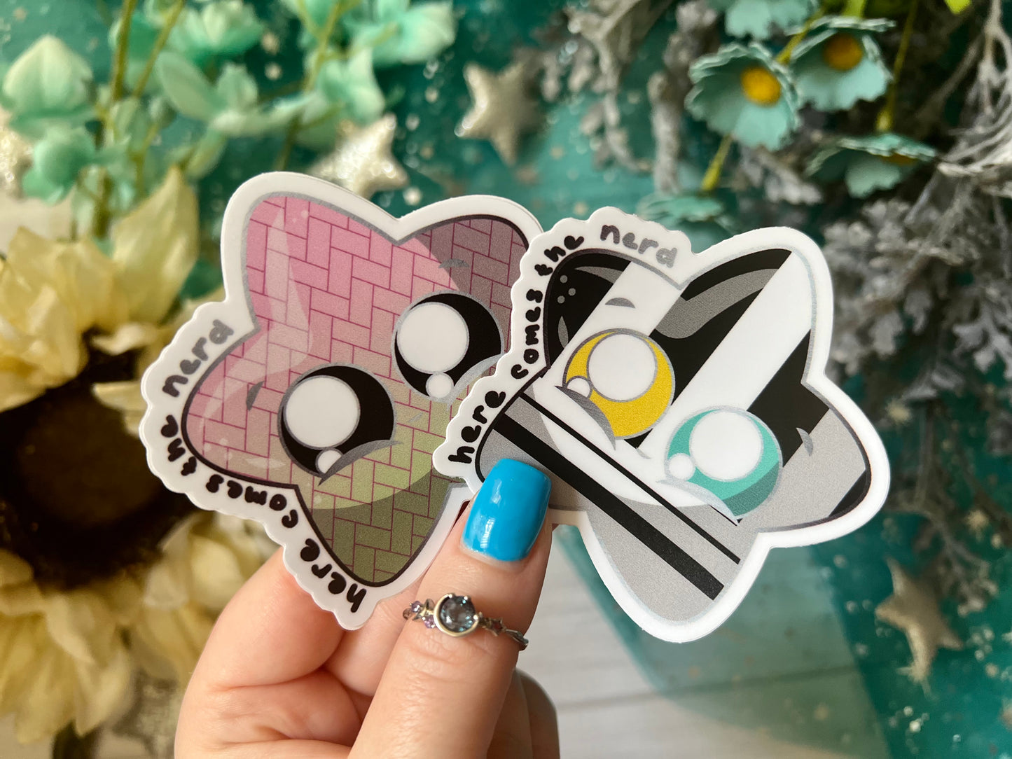 Snake Pillar, Star Chonk - Vinyl Sticker (FREEEEE Shipping!)