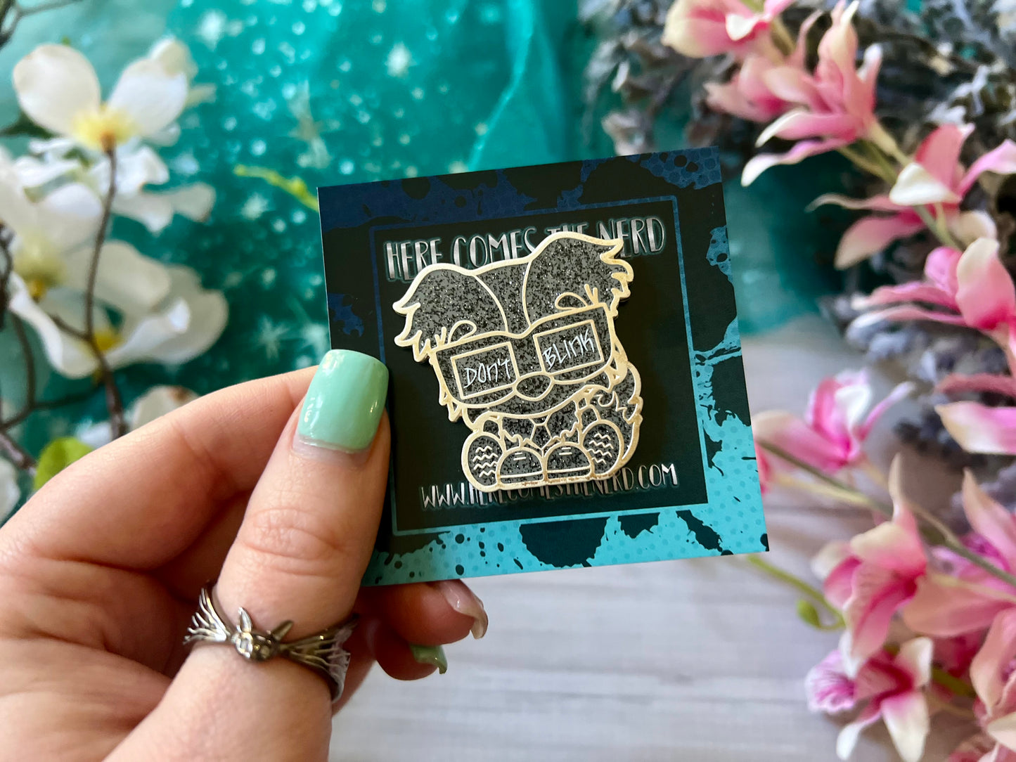 *Previous VIP Limited Edition* 10th Doctor Doggo, Angel - Enamel Pin