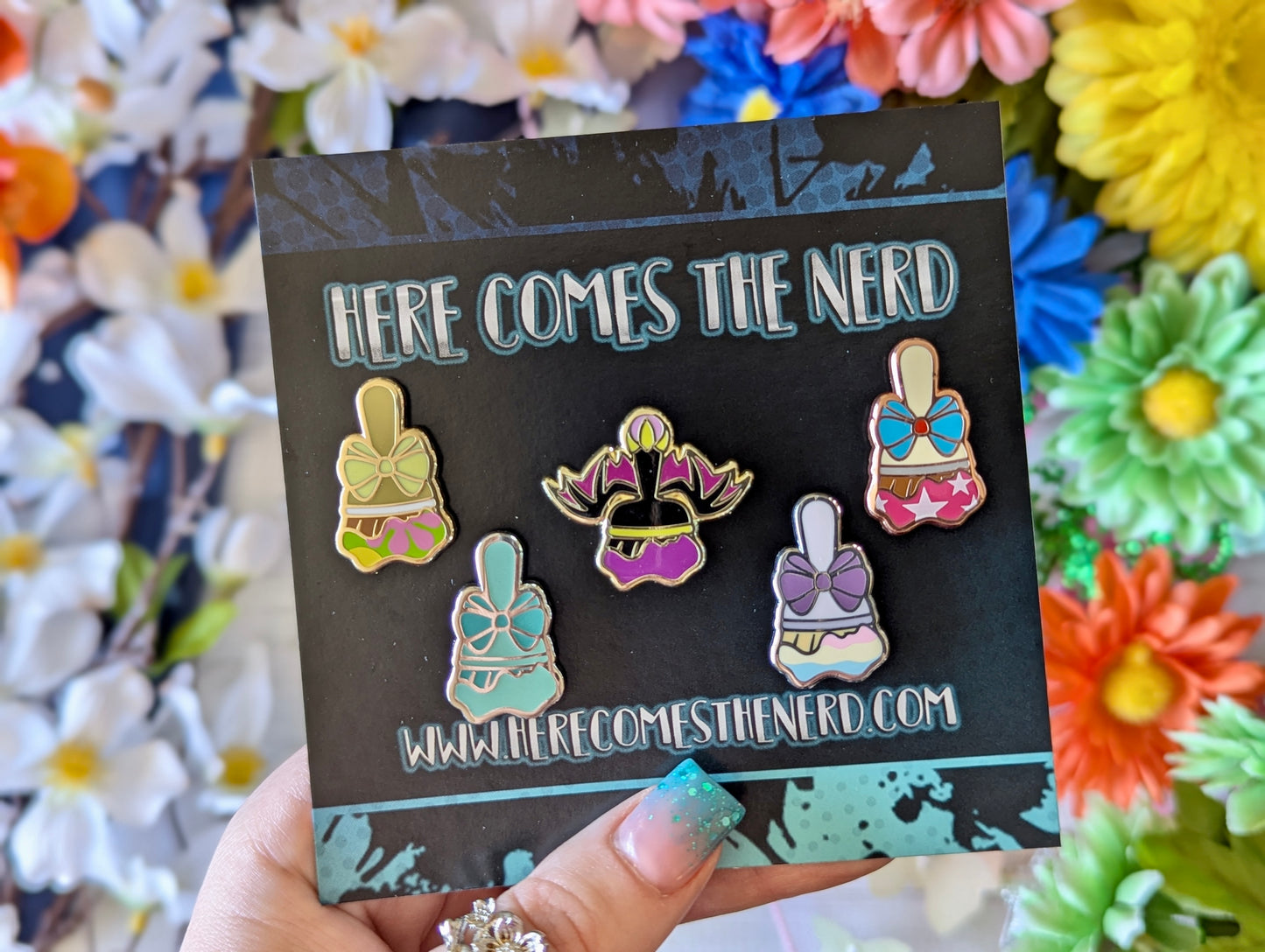 *MEGA SET* Painted Collection, Pixel Pets - (10) Enamel Pins & (10) Sticker Set