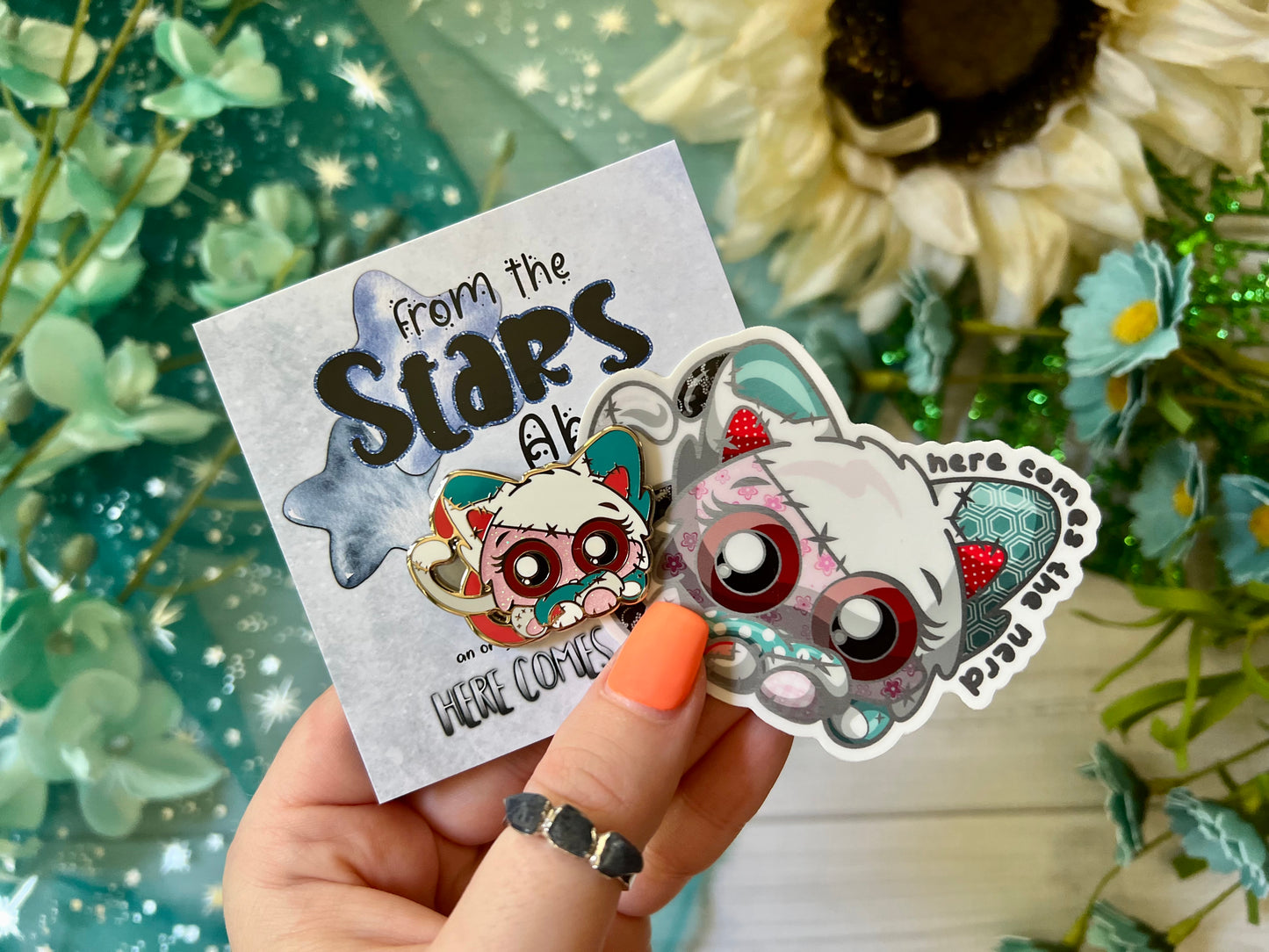 Mezzy, From the Stars Above* - Vinyl Sticker (FREEEEE Shipping!)