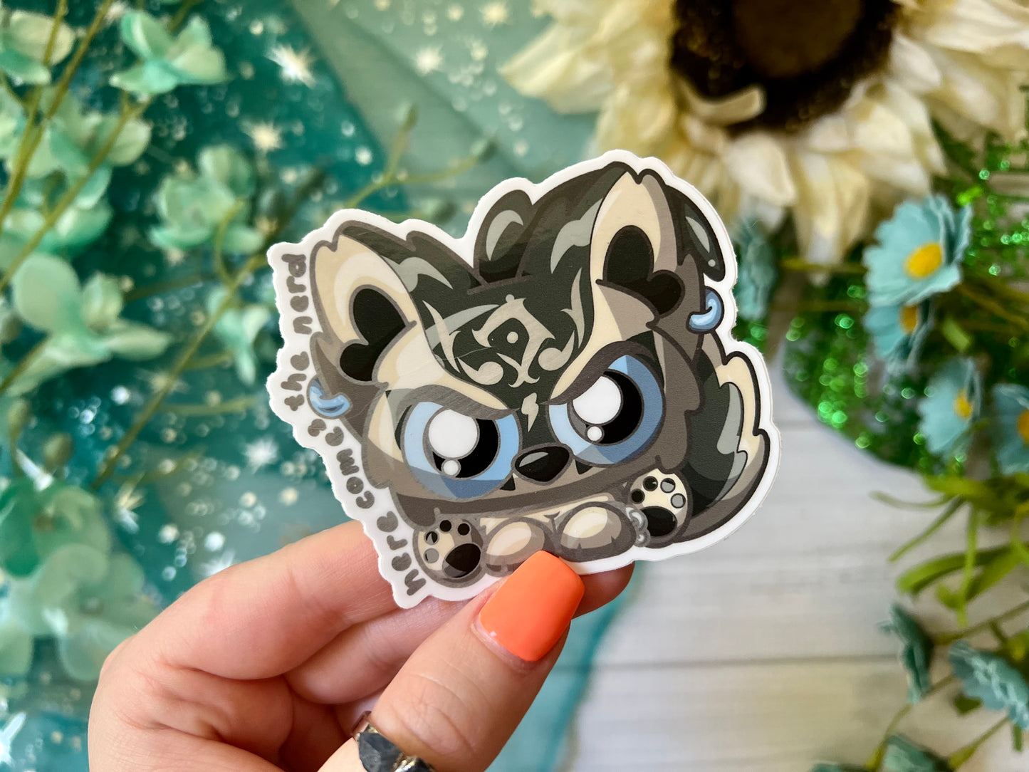 Twilight Wolf - Vinyl Sticker (FREEEEE Shipping!)