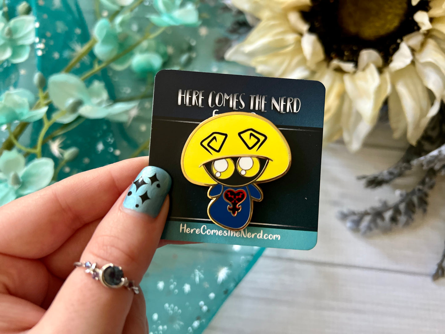 *Collectible* Blue Desperate Truffle - Enamel Pin