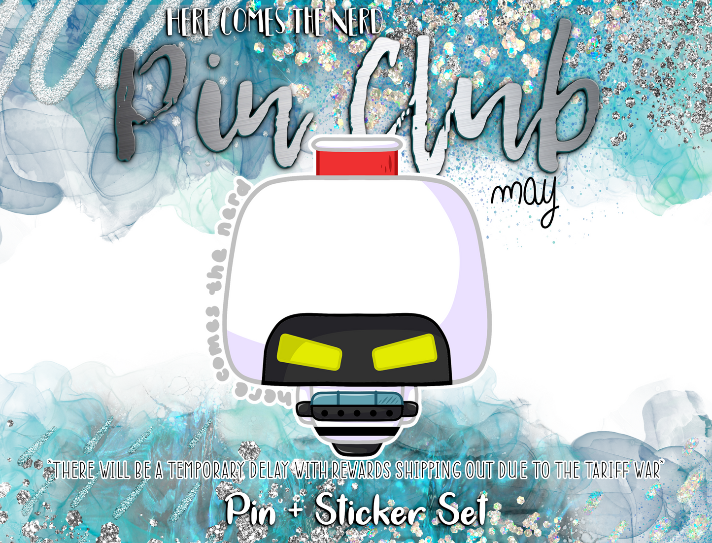 May Pin Club, Patreon Design - Sweep Sweep