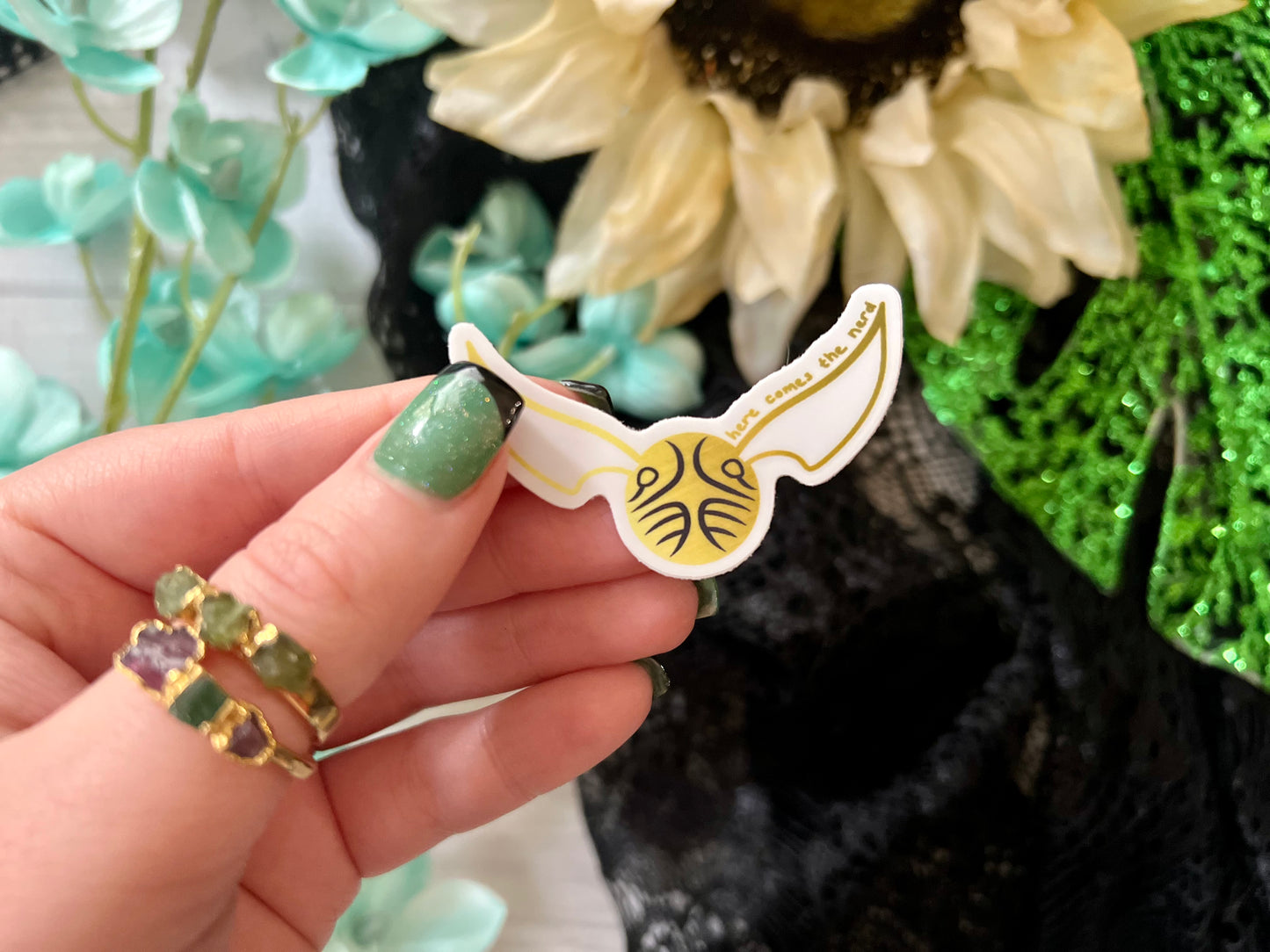 *MINI* Flying Ball - Vinyl Sticker (FREEEEE Shipping!)