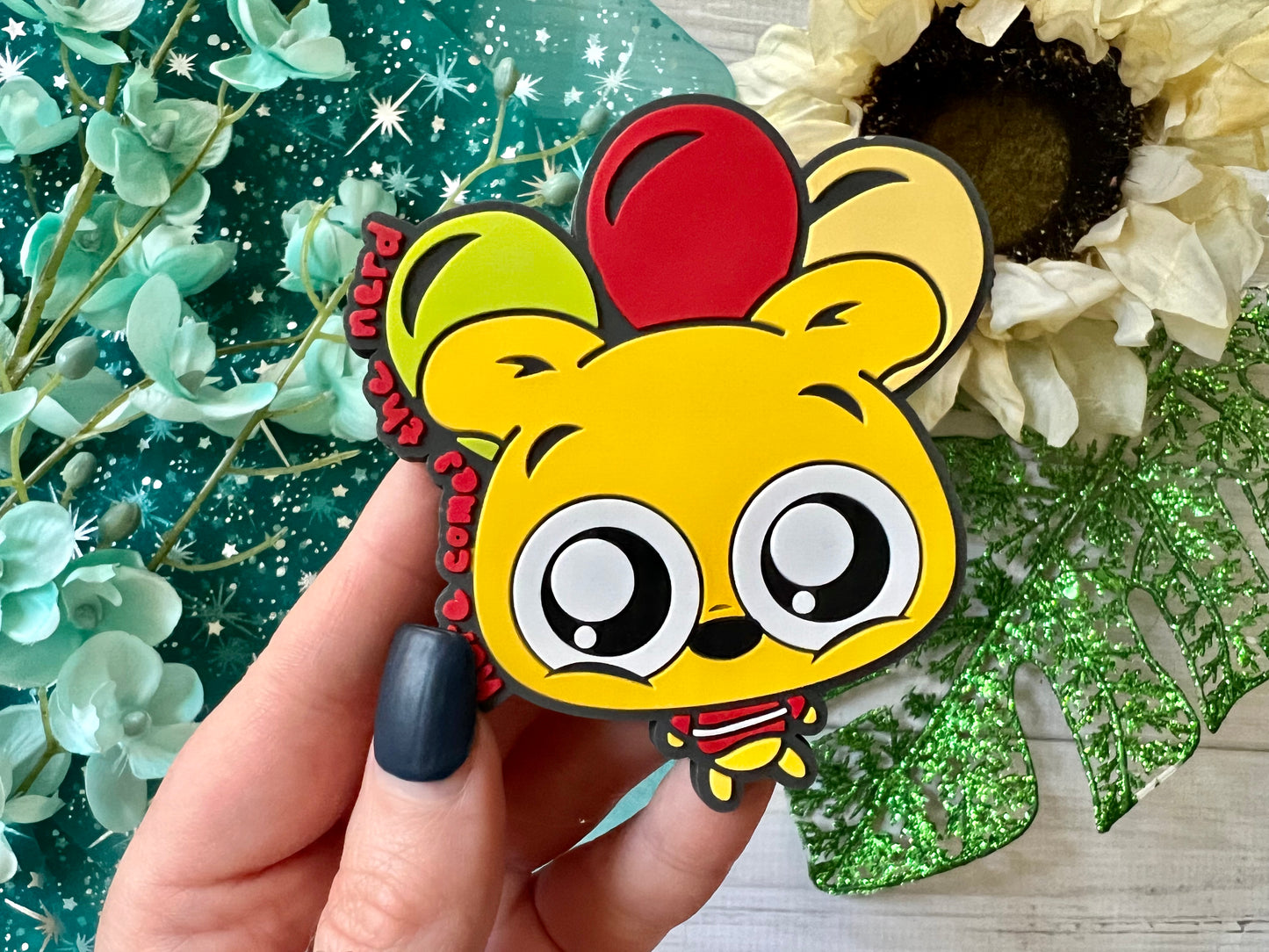 Flying Pooh - PVC Magnet