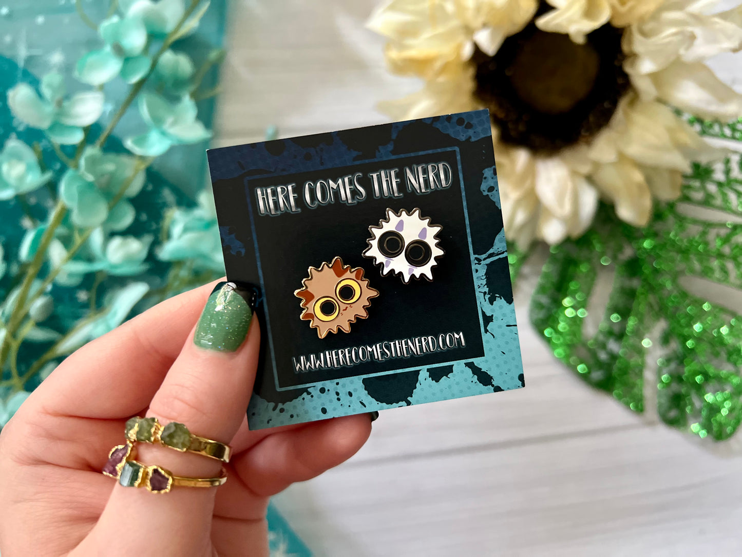 *Collectible* *MINI* Ink Blobs (Cosplaying) - 2 Enamel Pins