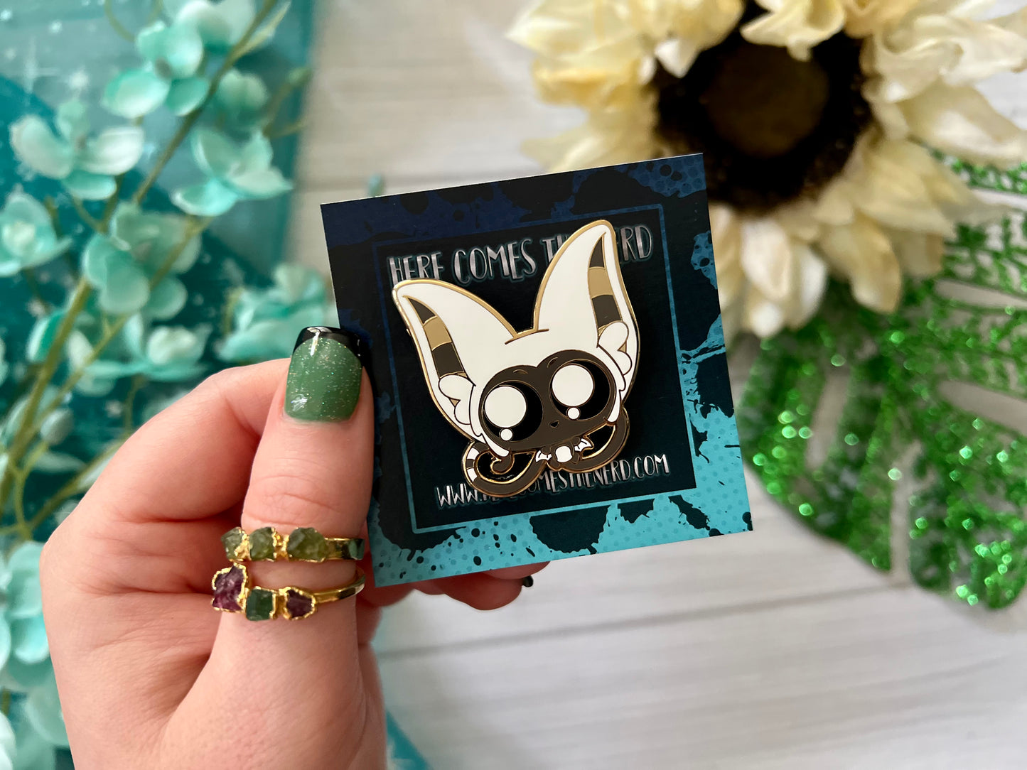 Fluffy Chaos Bandit - Enamel Pin