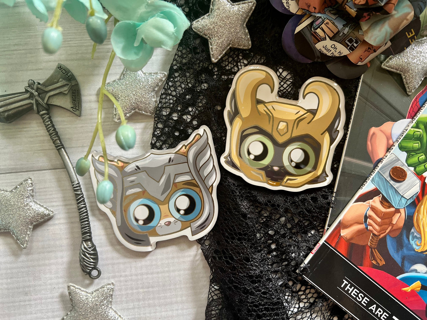 God of ThunPurr - Acrylic Magnet