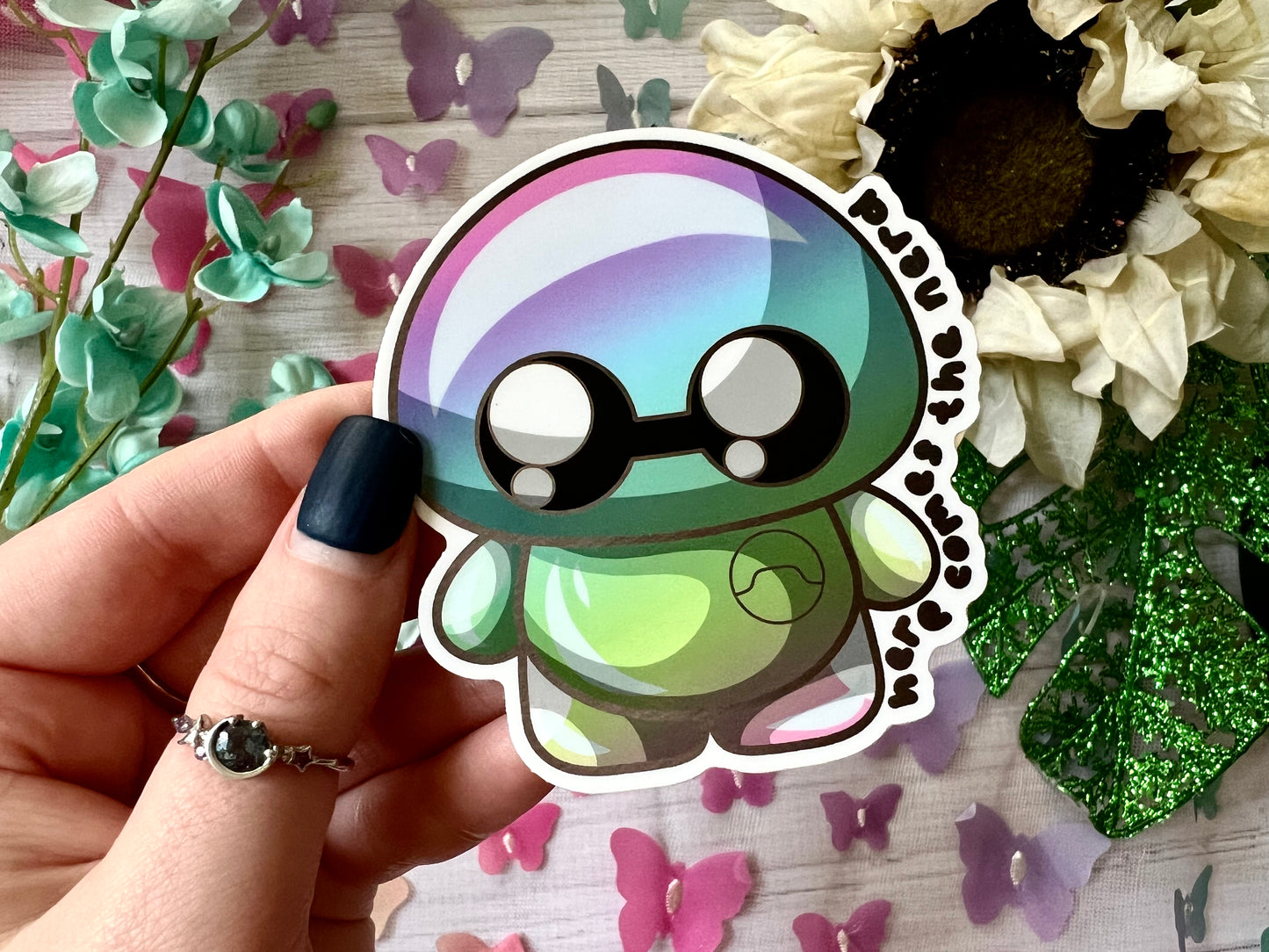 Rainbow Healthcare Companion - Vinyl Sticker (FREEEEE Shipping!)