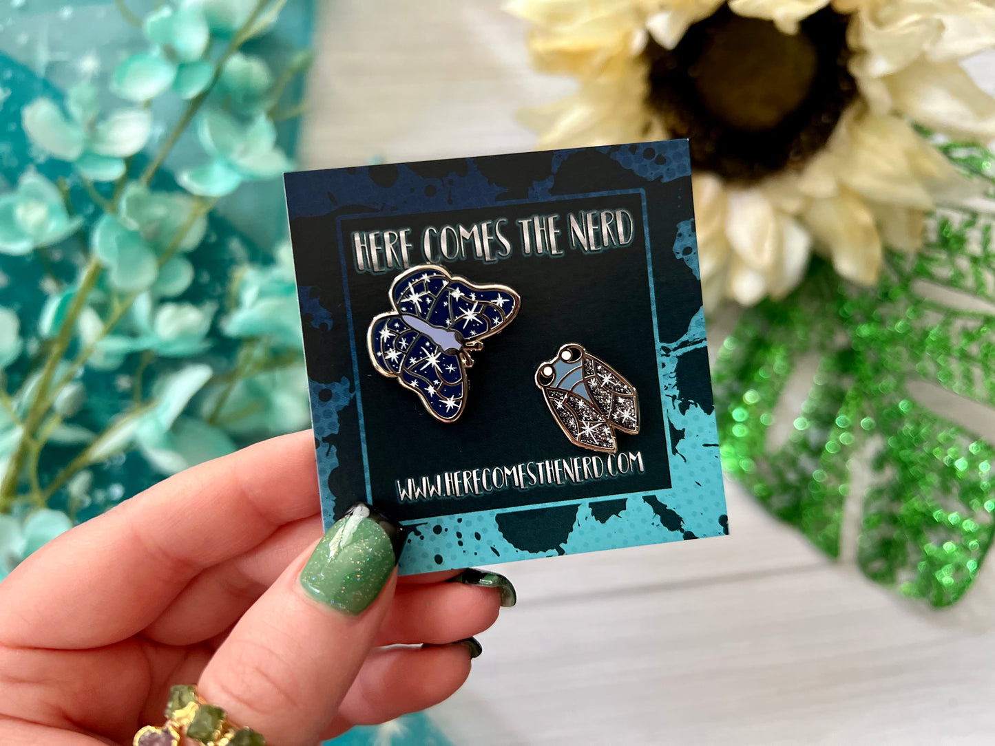 *Collectible* *MINI* Bugs (City of Starlight) - 2 Enamel Pins