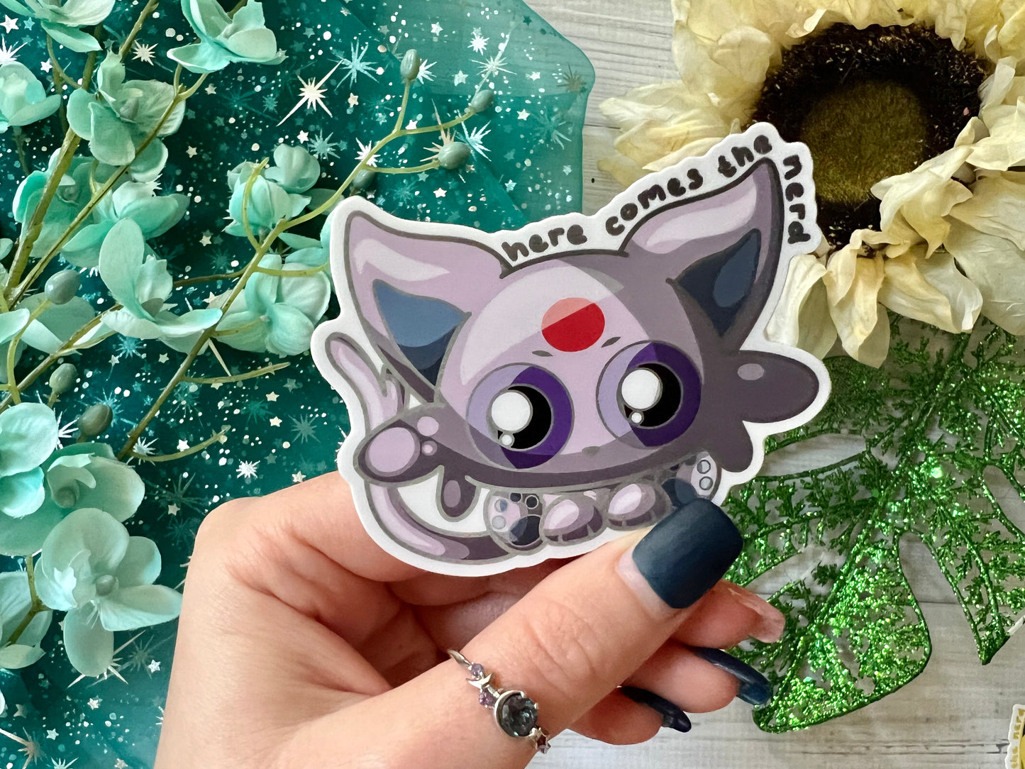 Day Floof - Vinyl Sticker (FREEEEE Shipping!)