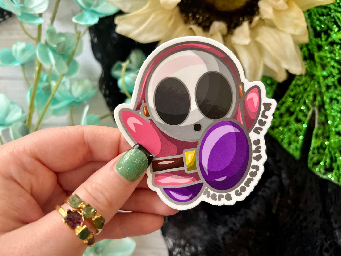 *VIP Exclusive* Masked Dude - Vinyl Sticker (FREEEEE Shipping!)