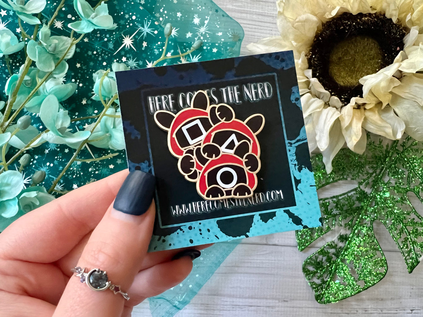 Masked Buns - Enamel Pin