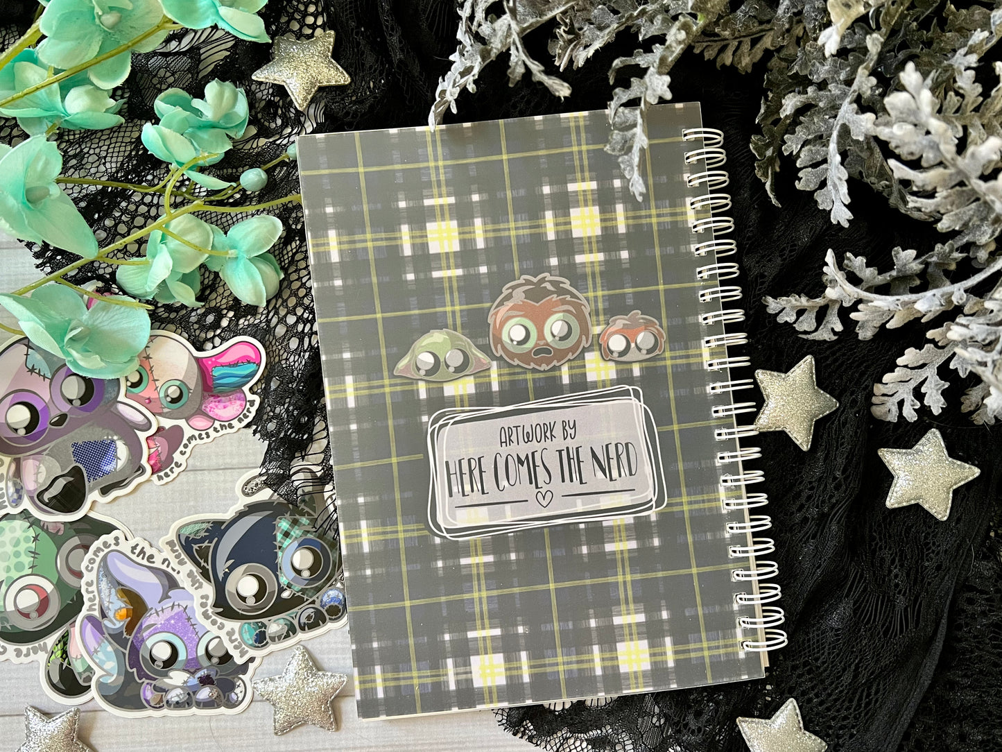 The Force, Plaid Series - Reusable Sticker Book