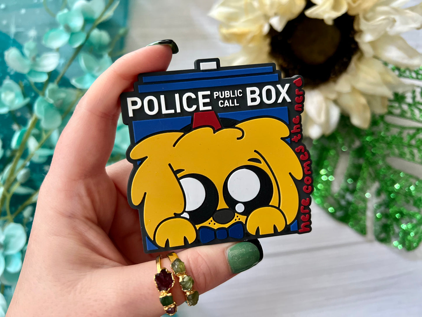 11th Doctor Doggo - PVC Magnet