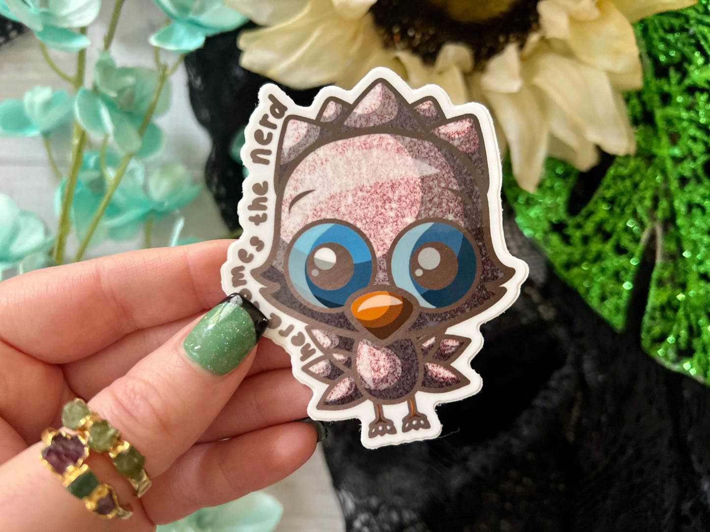 *VIP Exclusive* Rose Gold Bird - Vinyl Sticker (FREEEEE Shipping!)