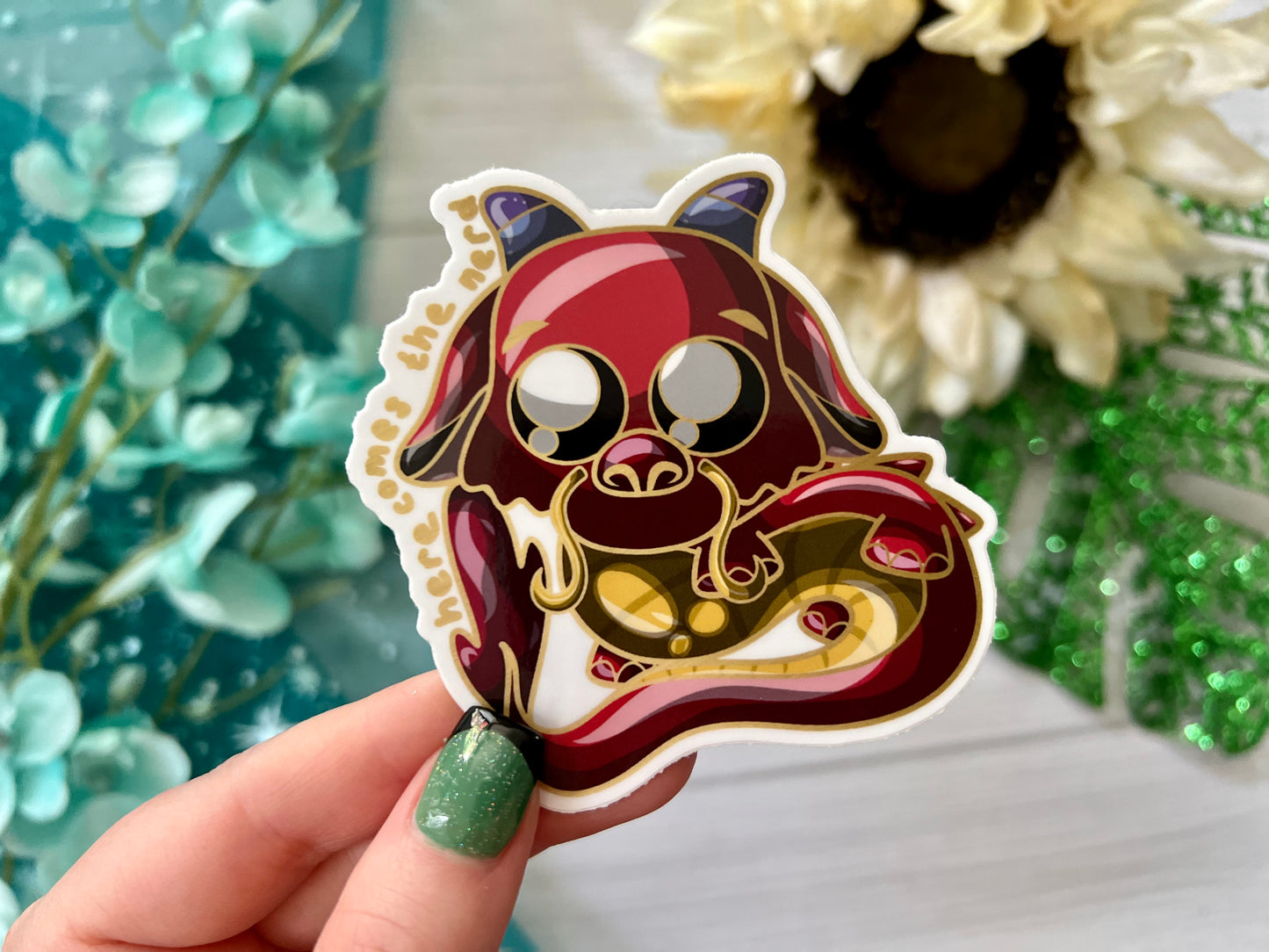 The Guardian - Vinyl Sticker (FREEEEE Shipping!)