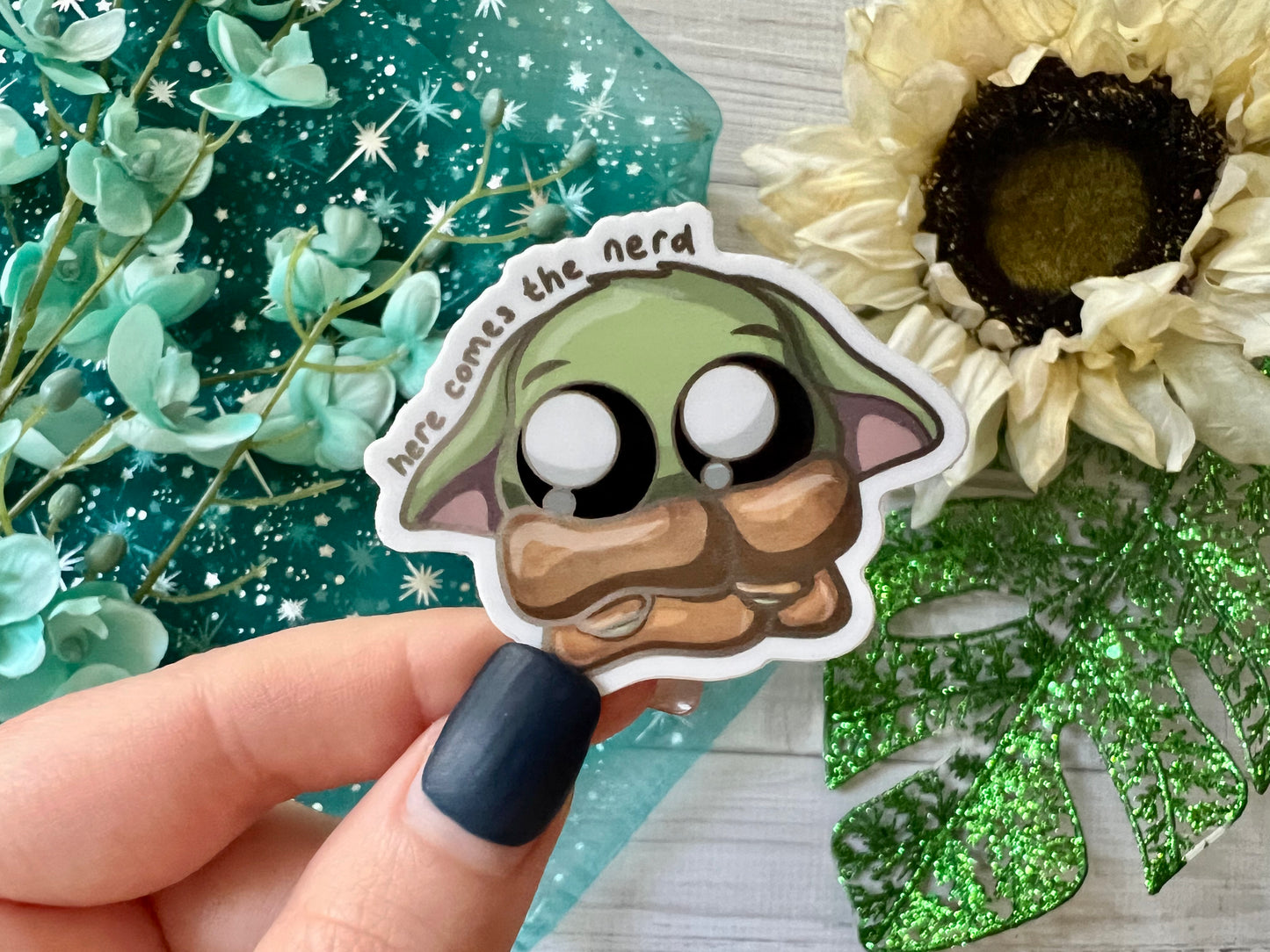 *MINI* The Child - Vinyl Sticker (FREEEEE Shipping!)