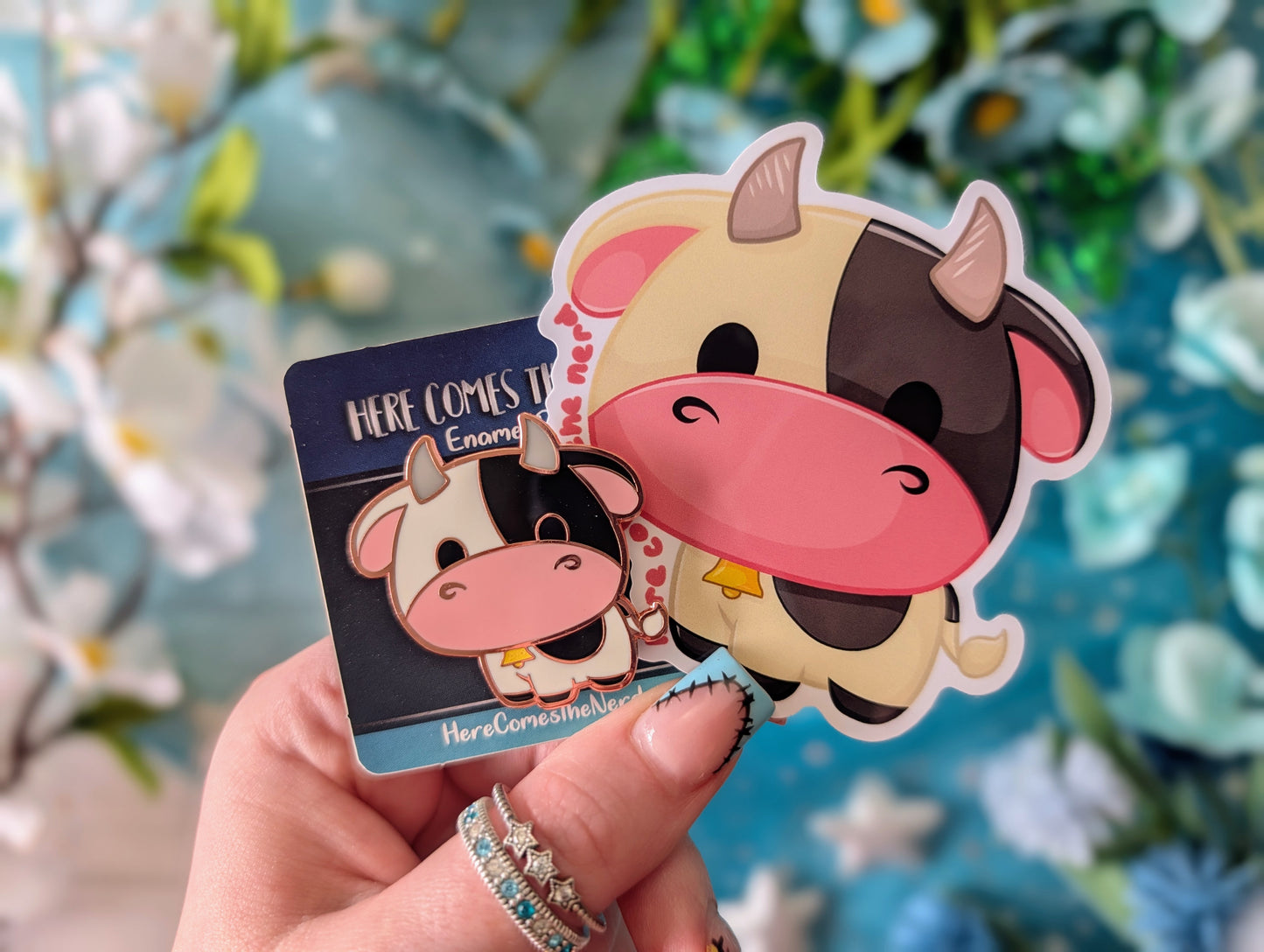Cow - Enamel Pin