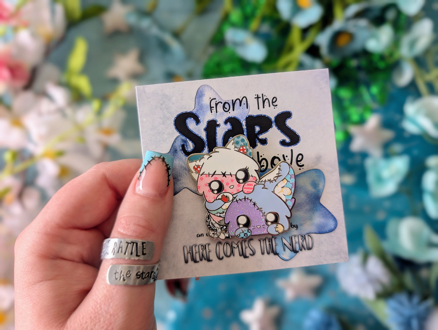 Memory Lane 2025: Mez & Senn, From the Stars Above* - Enamel Pin & Sticker Set
